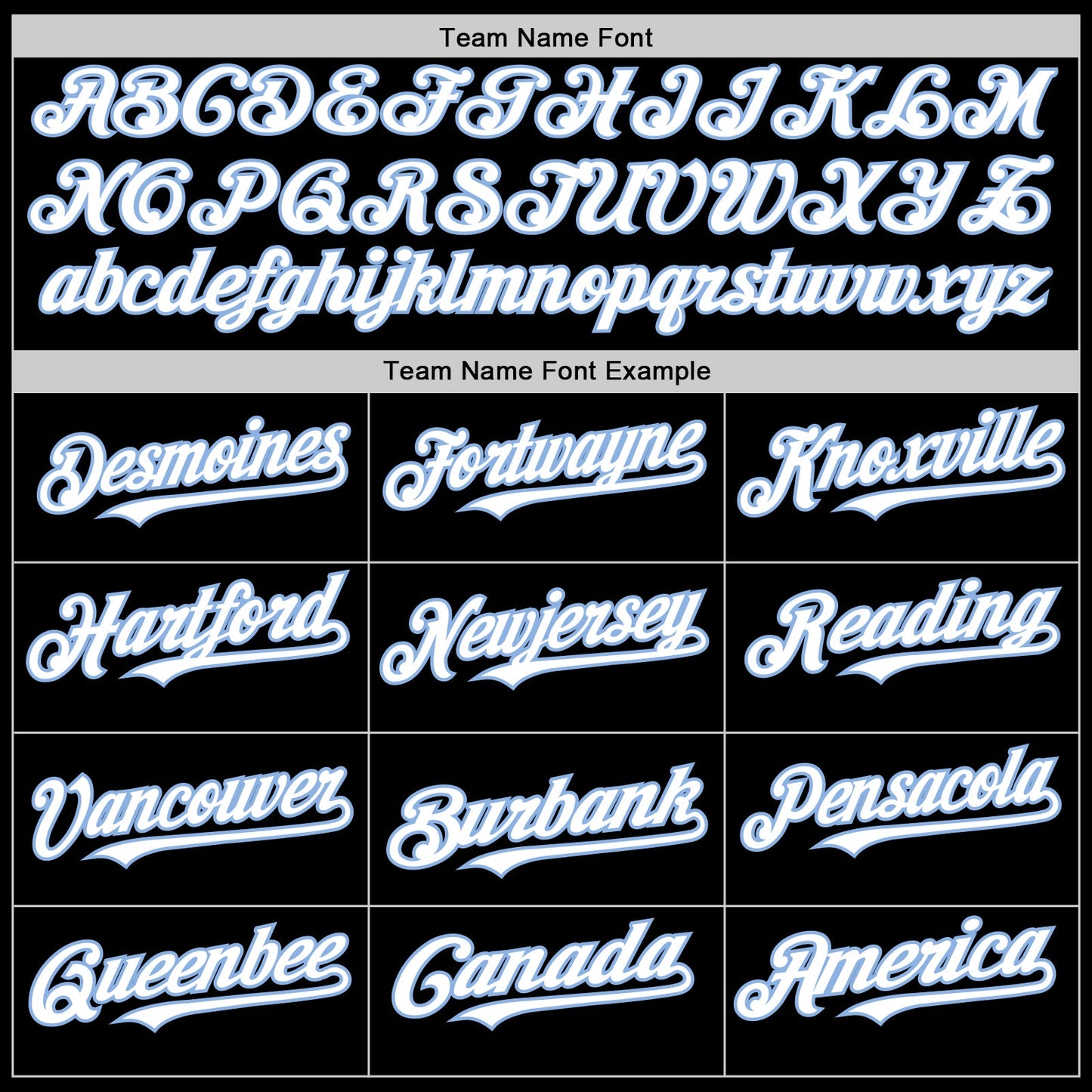 Custom Black White Pinstripe Light Blue Authentic Sleeveless Baseball Jersey - Sky-Custom