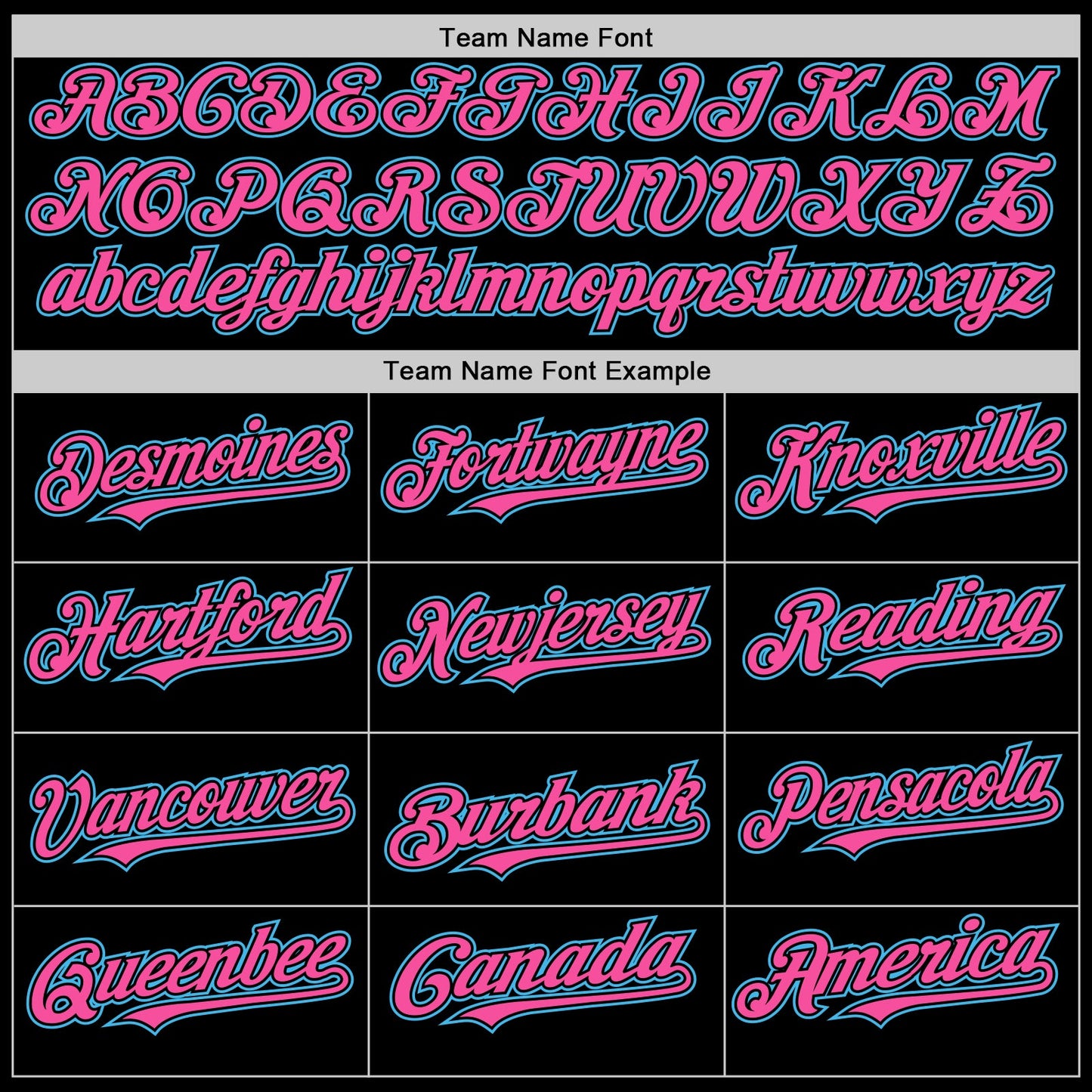 Custom Black Sky Blue-Pink Authentic Sleeveless Baseball Jersey - Sky-Custom