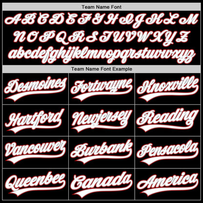 Custom Black Gray-Red Authentic Throwback Baseball Jersey - Sky-Custom