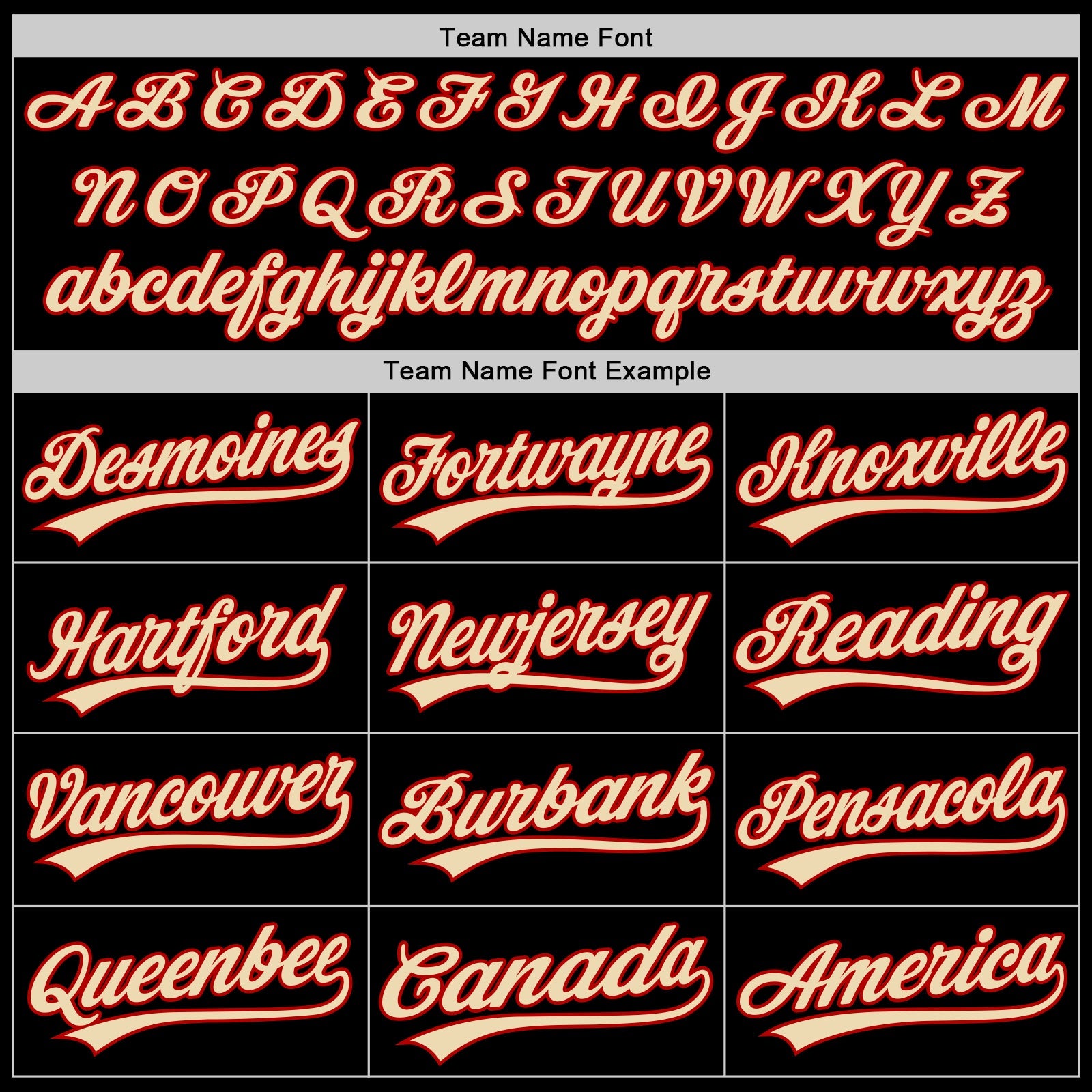 Custom Black Red-Cream Authentic Throwback Baseball Jersey - Sky-Custom