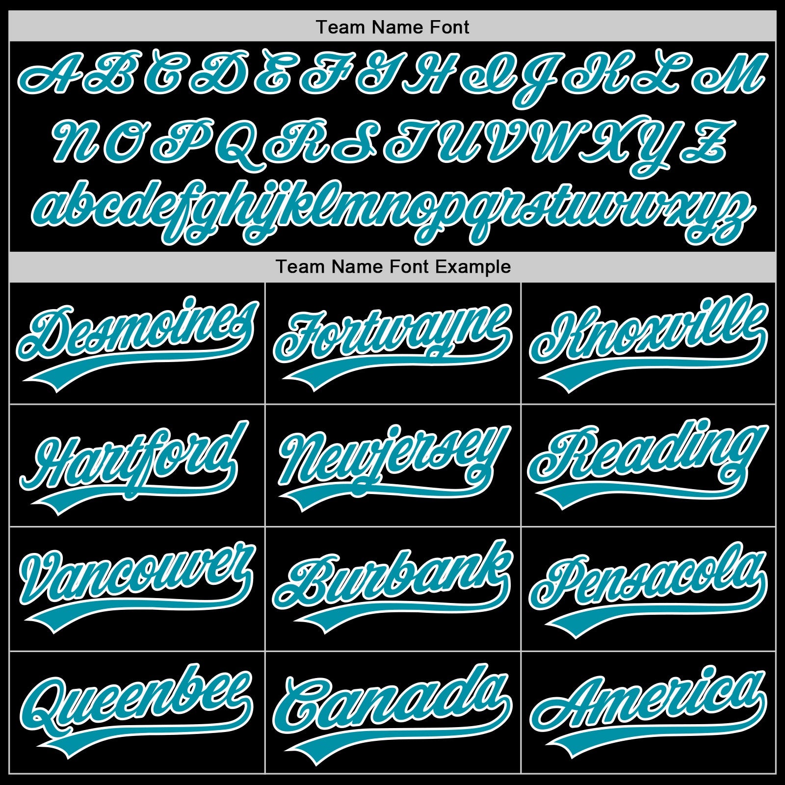 Custom Black Teal-White Authentic Throwback Baseball Jersey - Sky-Custom