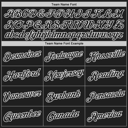 Custom Black White Authentic Throwback Basketball Jersey - Sky-Custom