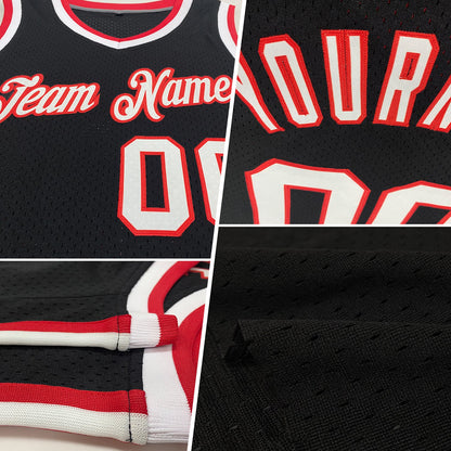 Custom Black Steel Gray Authentic Throwback Basketball Jersey - Sky-Custom