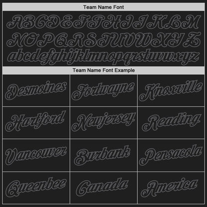 Custom Black Steel Gray Authentic Throwback Basketball Jersey - Sky-Custom