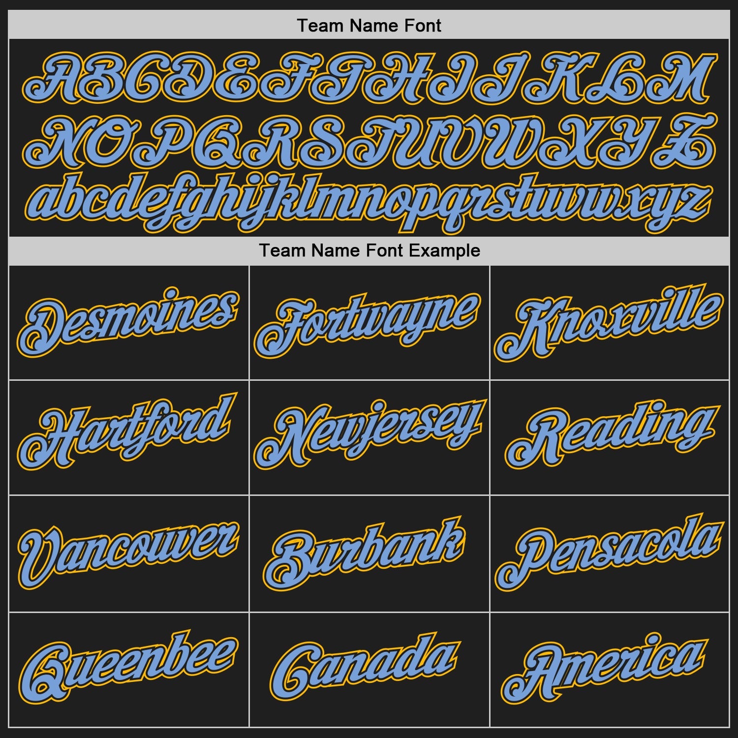 Custom Black Light Blue-Gold Authentic Throwback Basketball Jersey - Sky-Custom