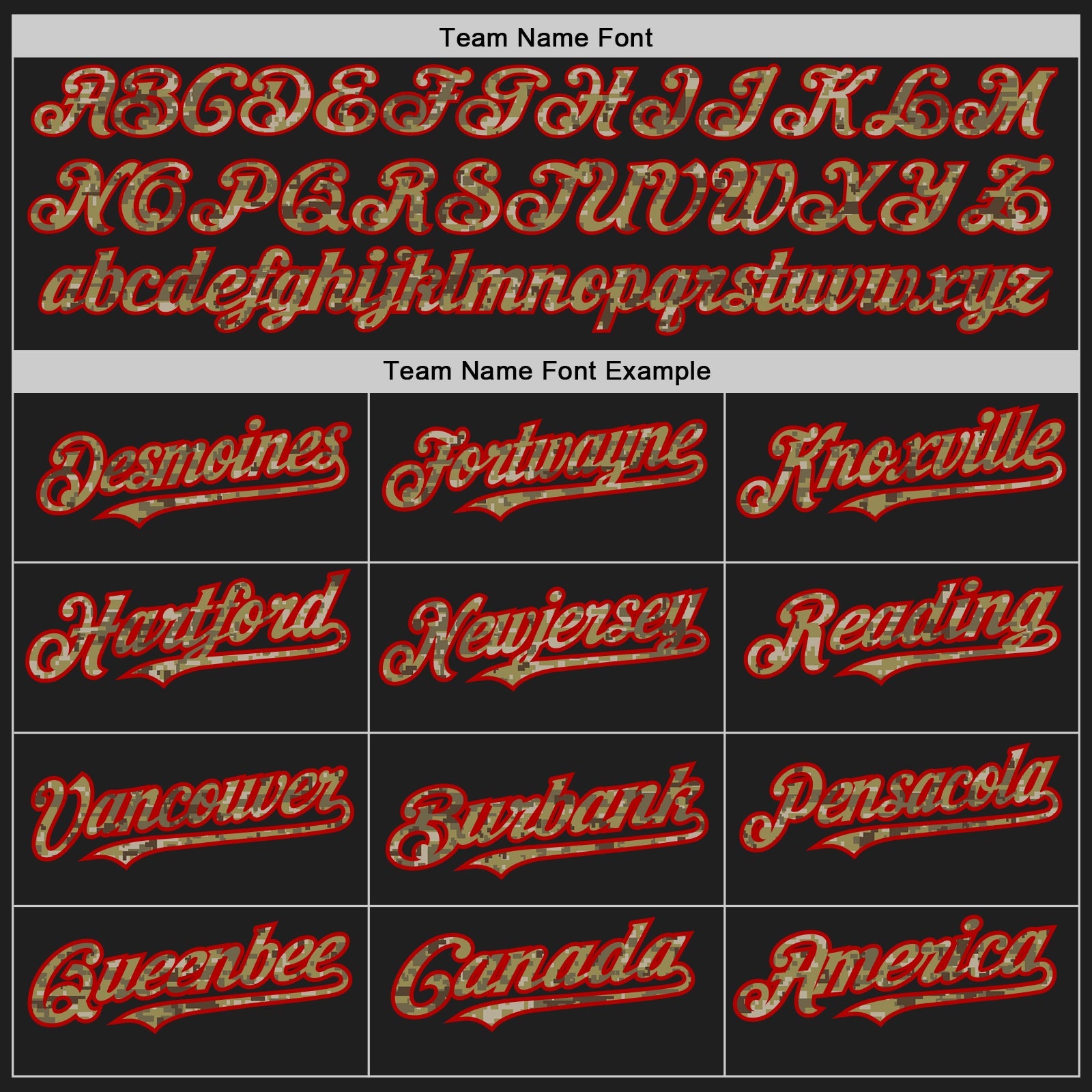 Custom Black Camo-Red Authentic Baseball Jersey - Sky-Custom