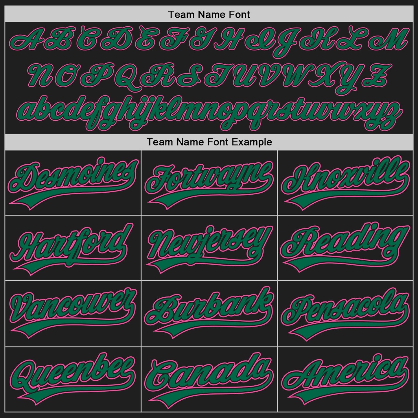 Custom Black Pink-Kelly Green Authentic Baseball Jersey - Sky-Custom