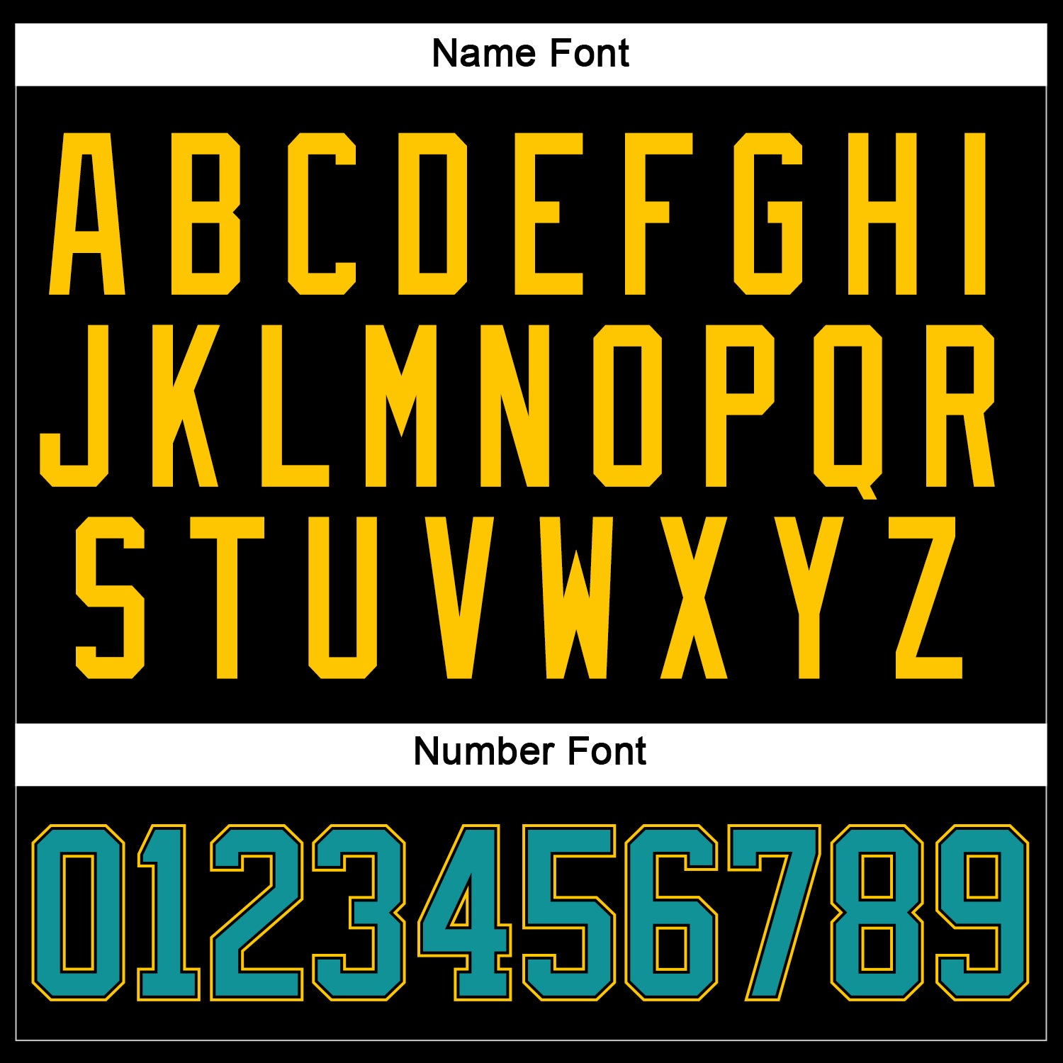 Custom Black Teal-Yellow Hockey Lace Neck Jersey - Sky-Custom