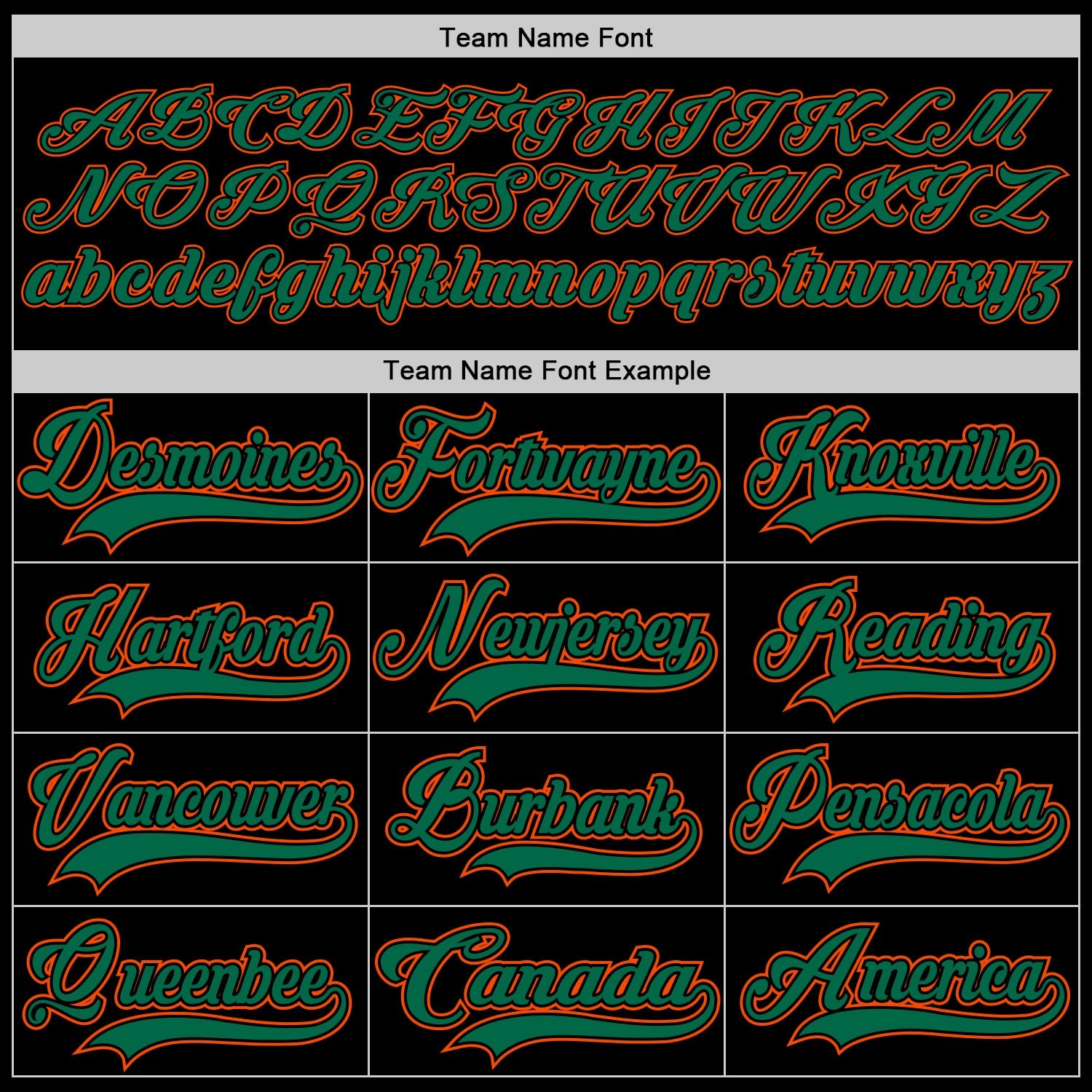 Custom Black Kelly Green-Orange Hockey Lace Neck Jersey - Sky-Custom