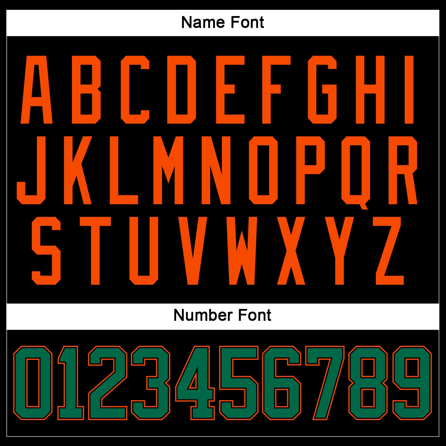 Custom Black Kelly Green-Orange Hockey Lace Neck Jersey - Sky-Custom