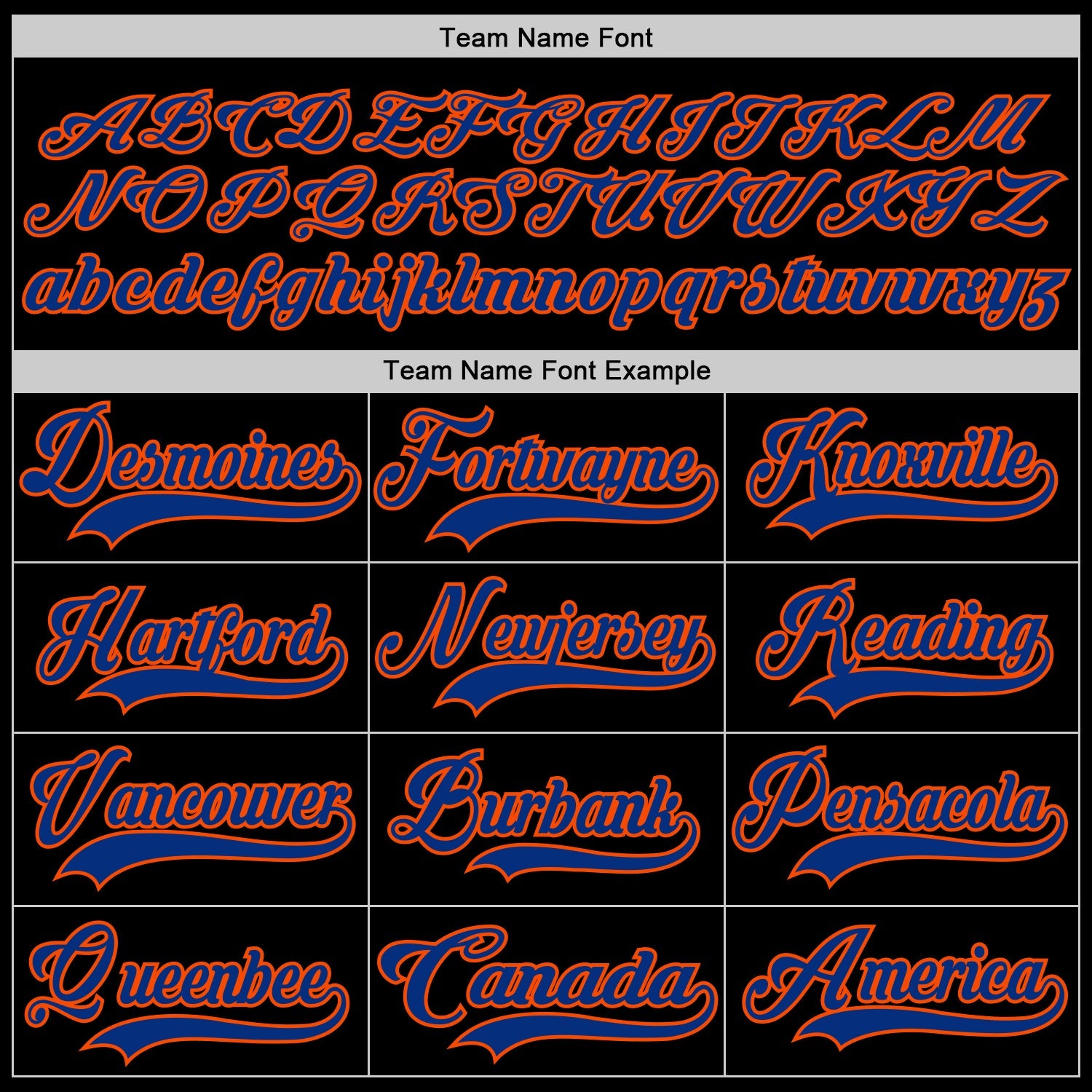 Custom Black Royal-Orange Hockey Lace Neck Jersey - Sky-Custom