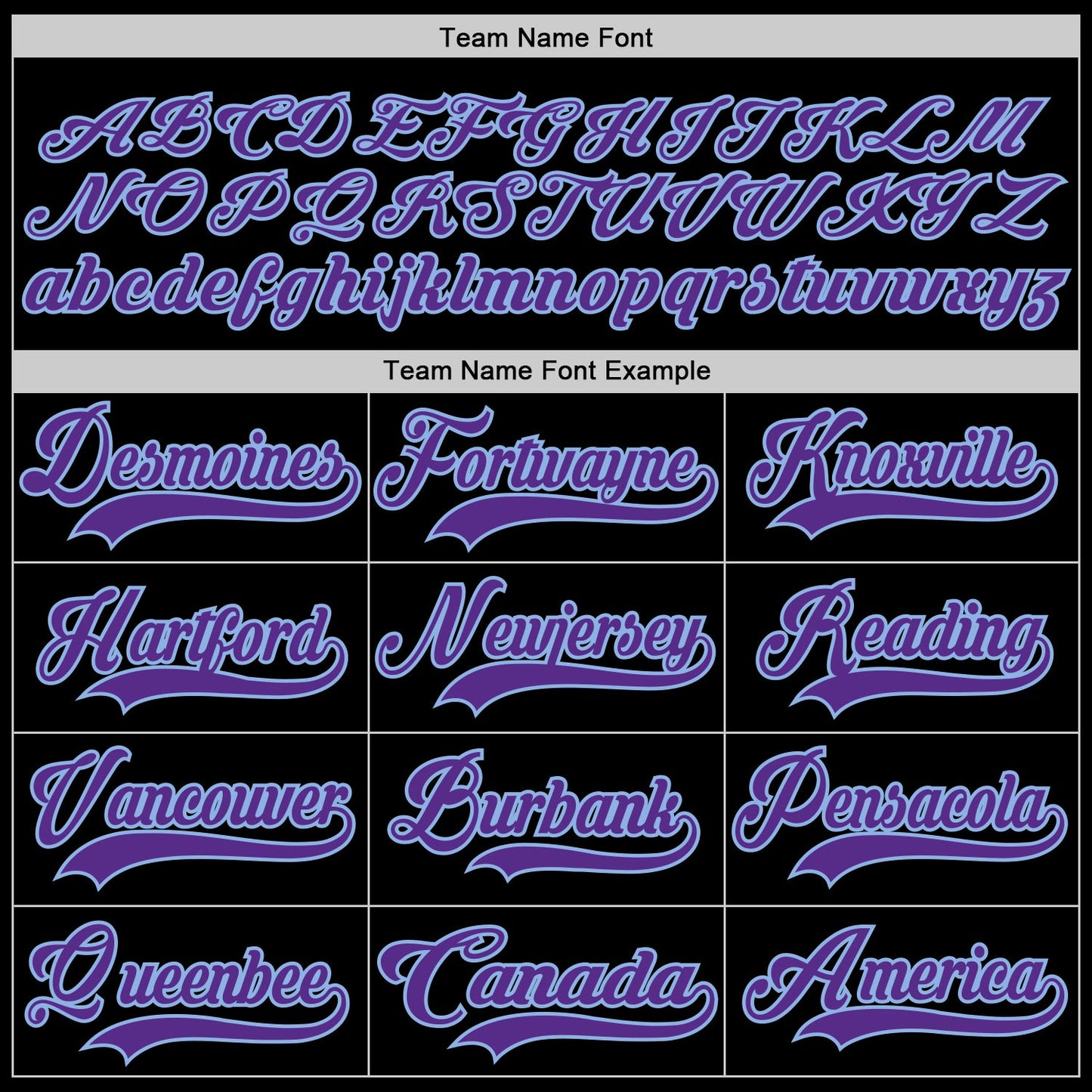 Custom Black Purple-Light Blue Hockey Lace Neck Jersey - Sky-Custom