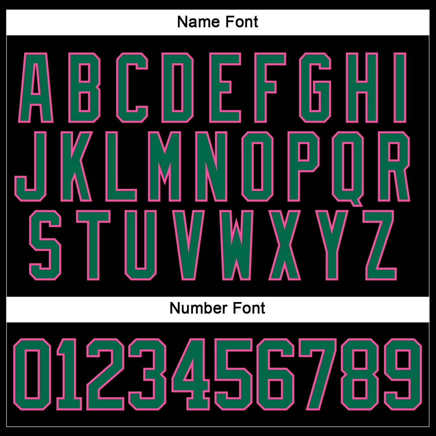 Custom Black Kelly Green-Pink Hockey Lace Neck Jersey - Sky-Custom