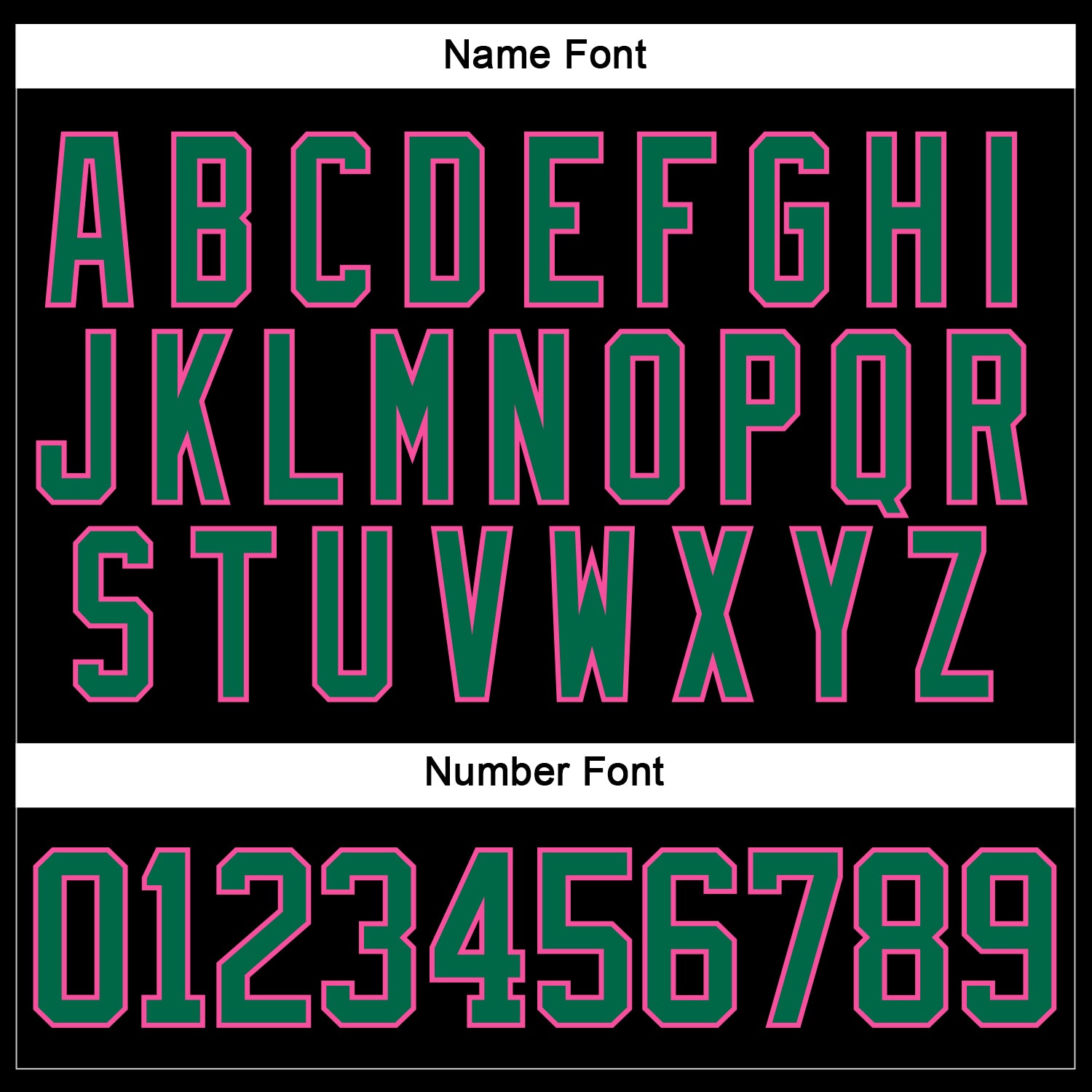 Custom Black Kelly Green-Pink Hockey Lace Neck Jersey - Sky-Custom