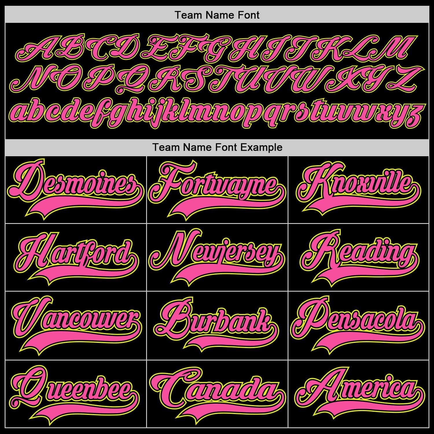 Custom Black Pink-Neon Yellow Hockey Lace Neck Jersey - Sky-Custom