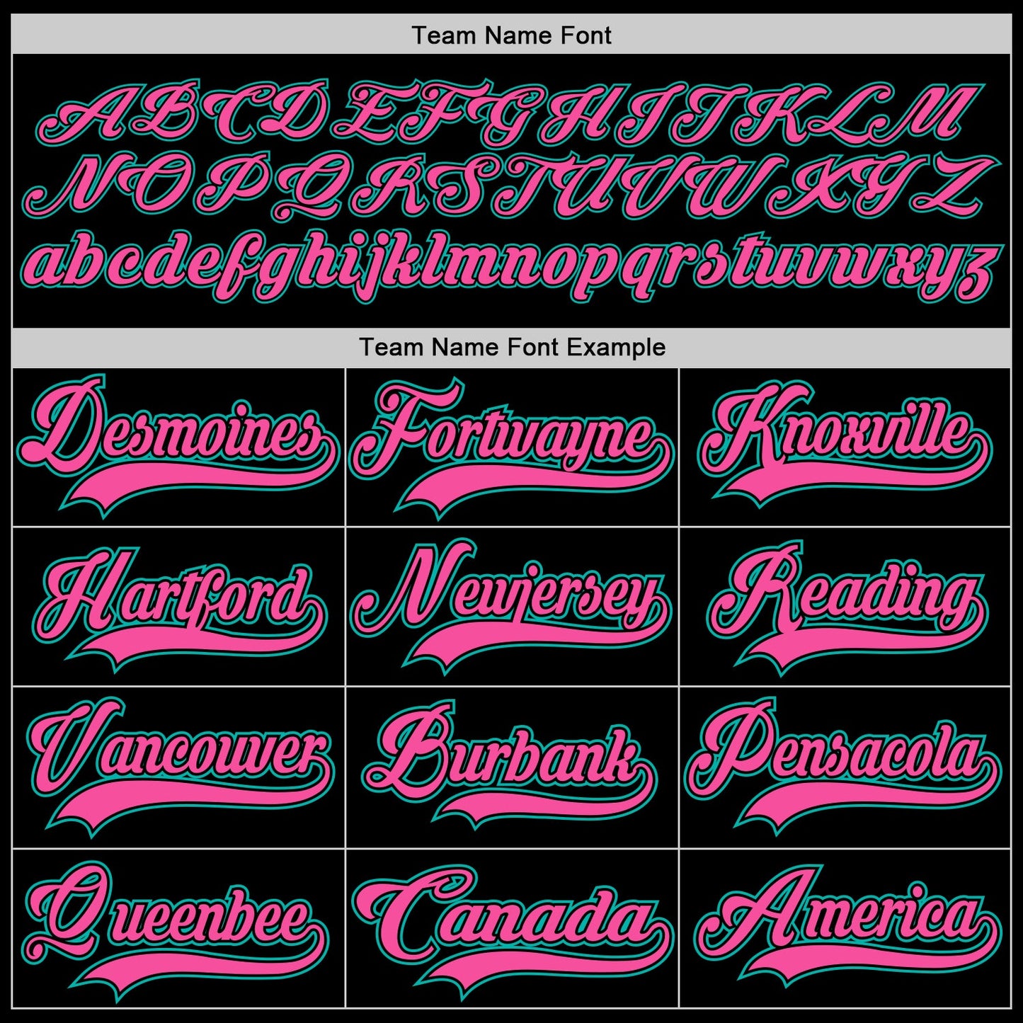 Custom Black Pink-Aqua Hockey Lace Neck Jersey - Sky-Custom