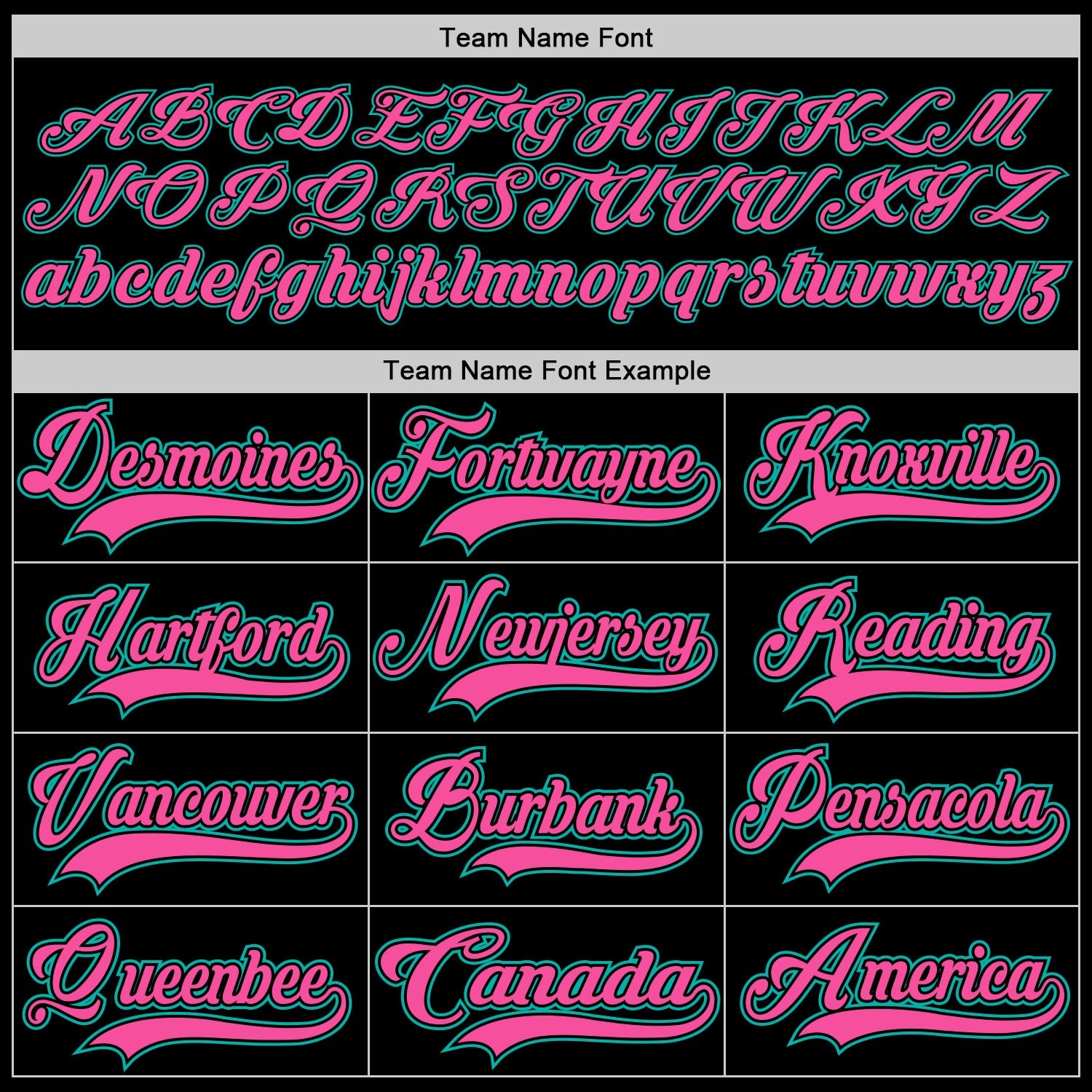 Custom Black Pink-Aqua Hockey Lace Neck Jersey - Sky-Custom