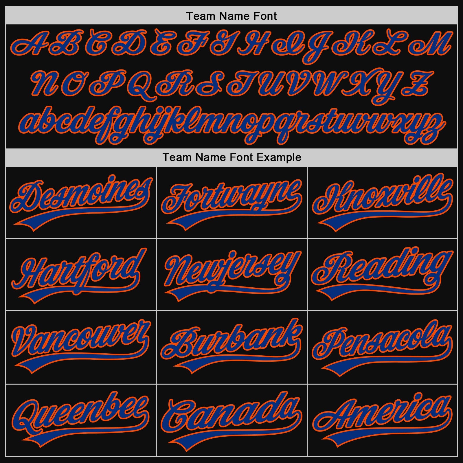 Custom Black Royal-Orange Authentic Throwback Baseball Jersey - Sky-Custom