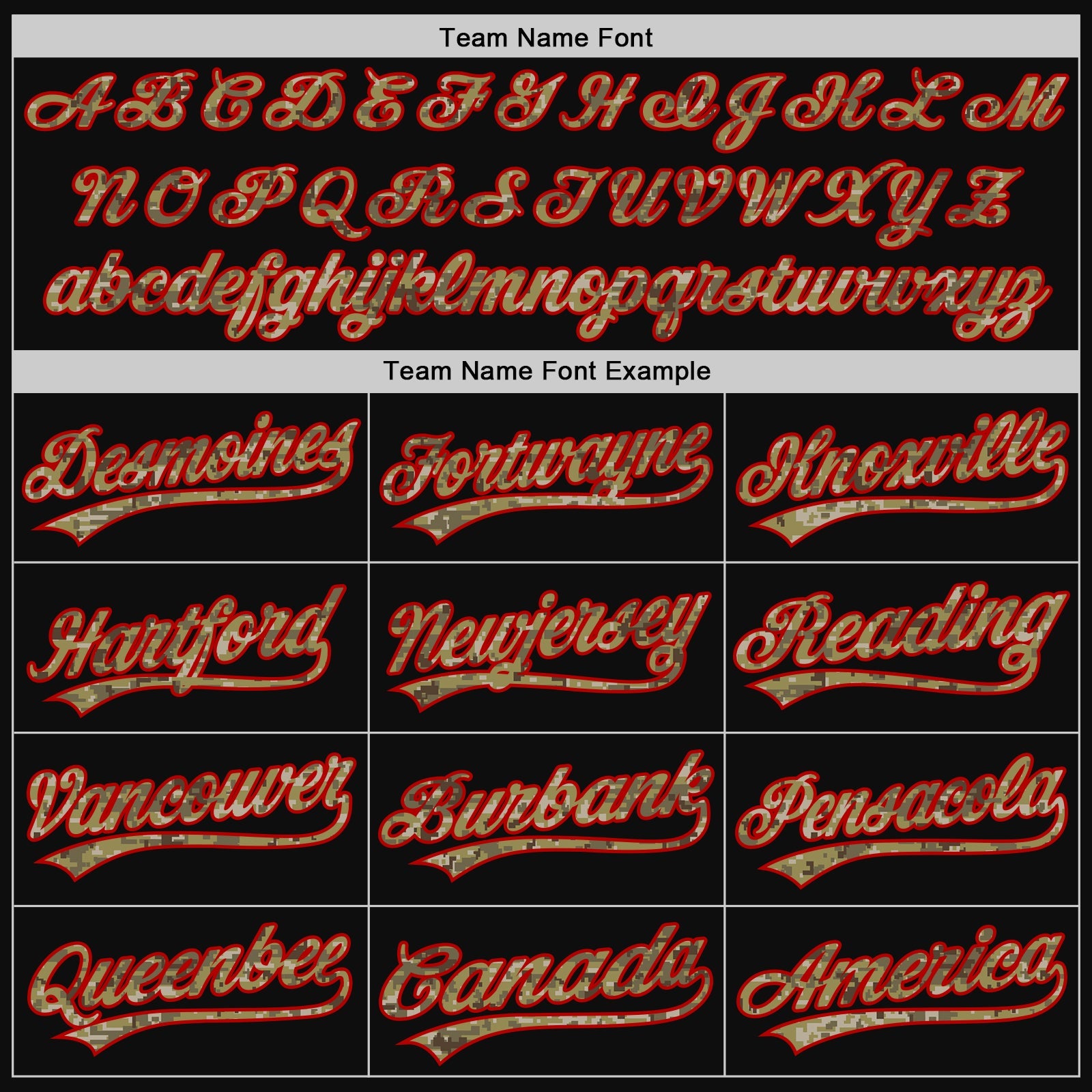 Custom Black Camo-Red Authentic Throwback Baseball Jersey - Sky-Custom