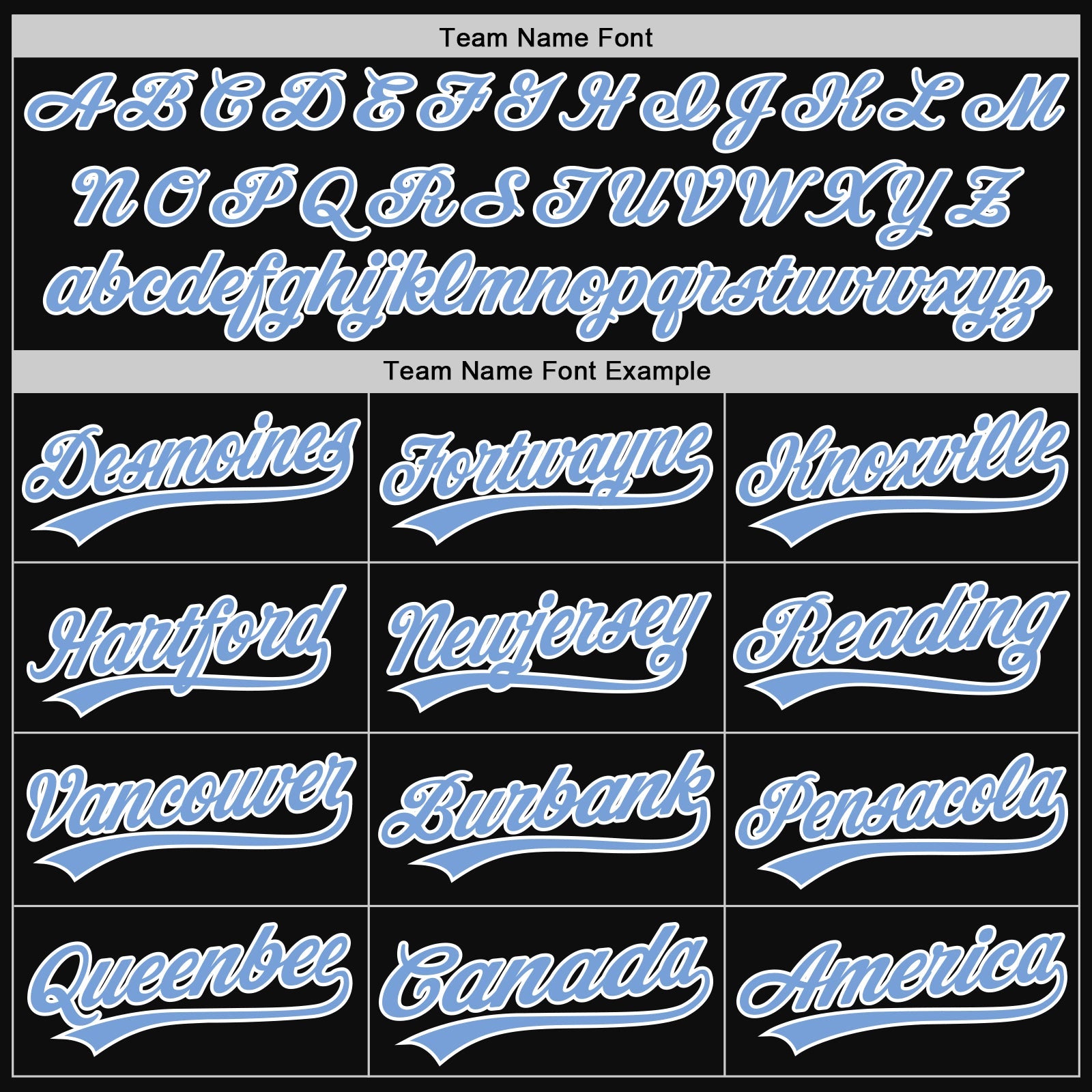 Custom Black Light Blue-White Authentic Throwback Baseball Jersey - Sky-Custom