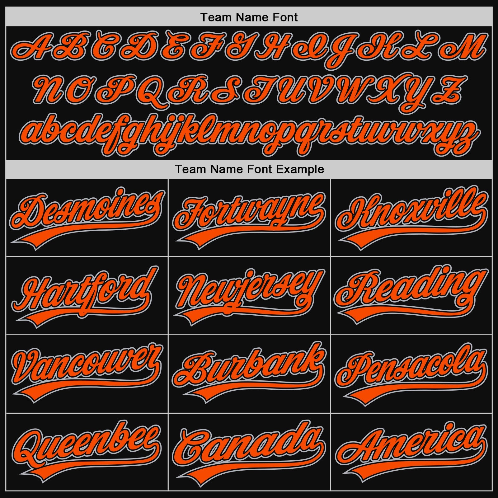 Custom Black Orange-Gray Authentic Throwback Baseball Jersey - Sky-Custom