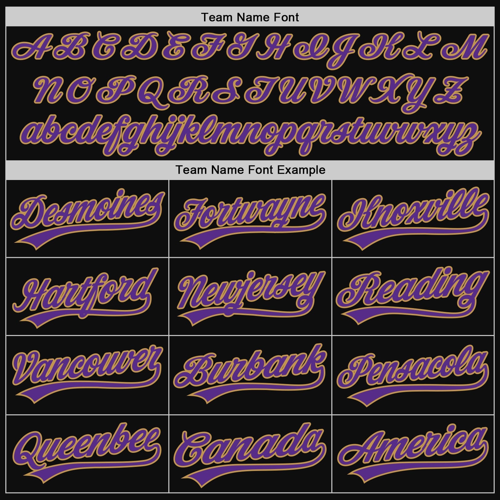 Custom Black Purple-Old Gold Authentic Throwback Baseball Jersey - Sky-Custom