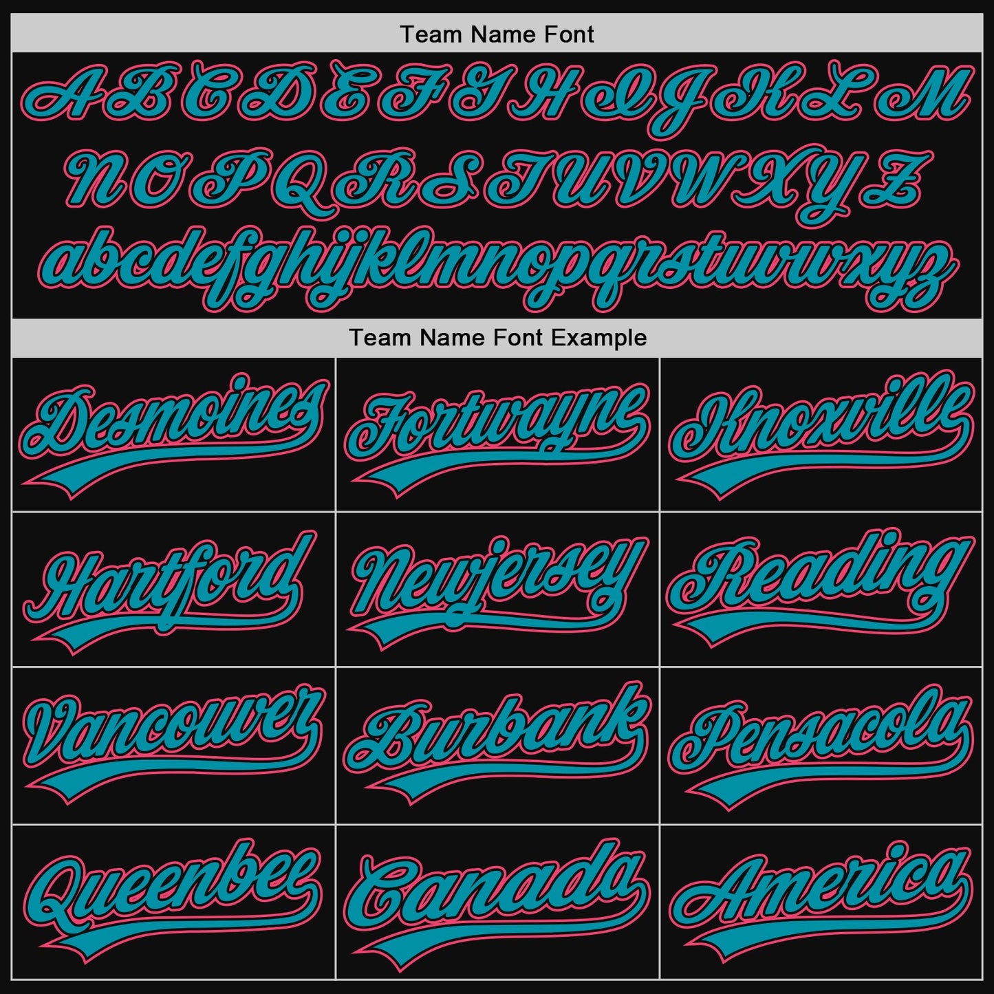 Custom Black Neon Pink-Teal Authentic Throwback Baseball Jersey - Sky-Custom