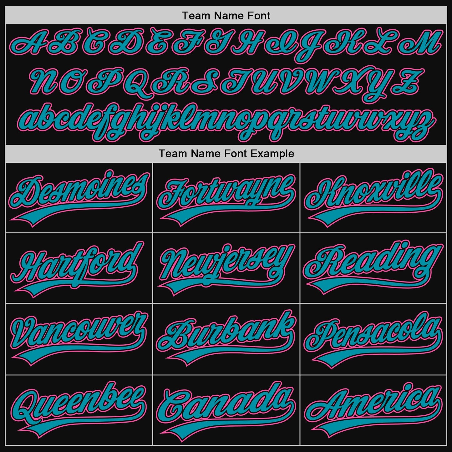 Custom Black Pink-Teal Authentic Throwback Baseball Jersey - Sky-Custom