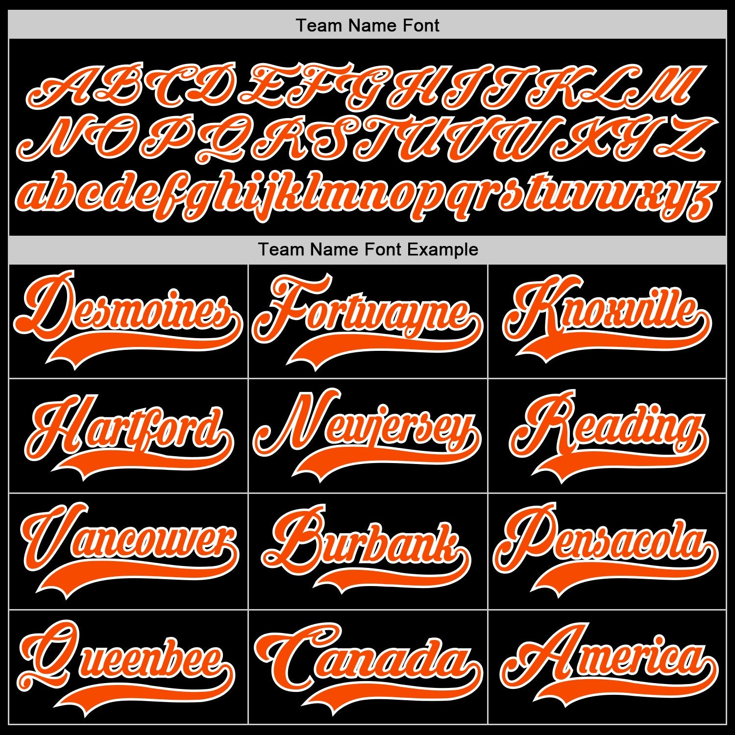 Custom Black Orange-White Hockey Jersey - Sky-Custom