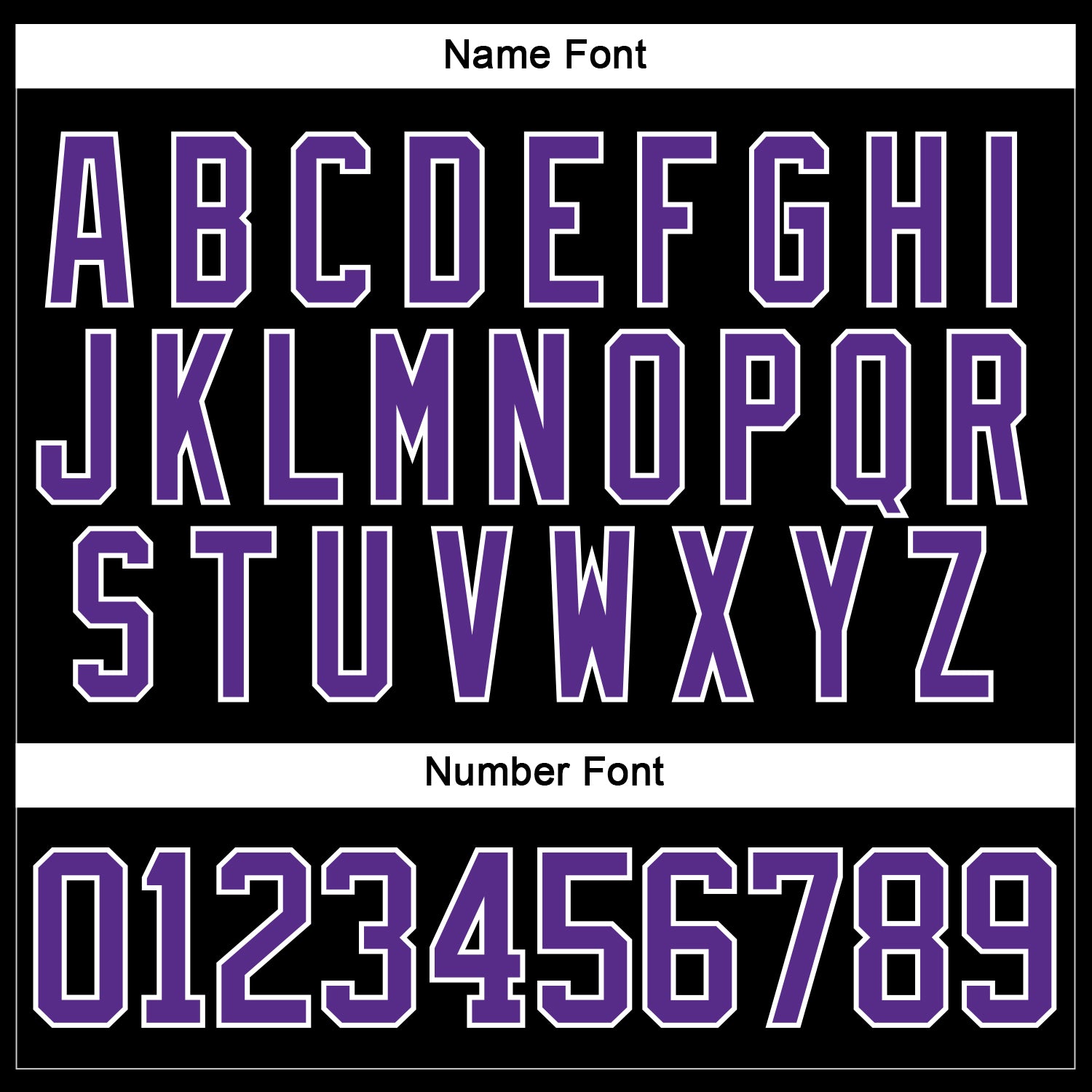 Custom Black Purple-White Hockey Jersey - Sky-Custom