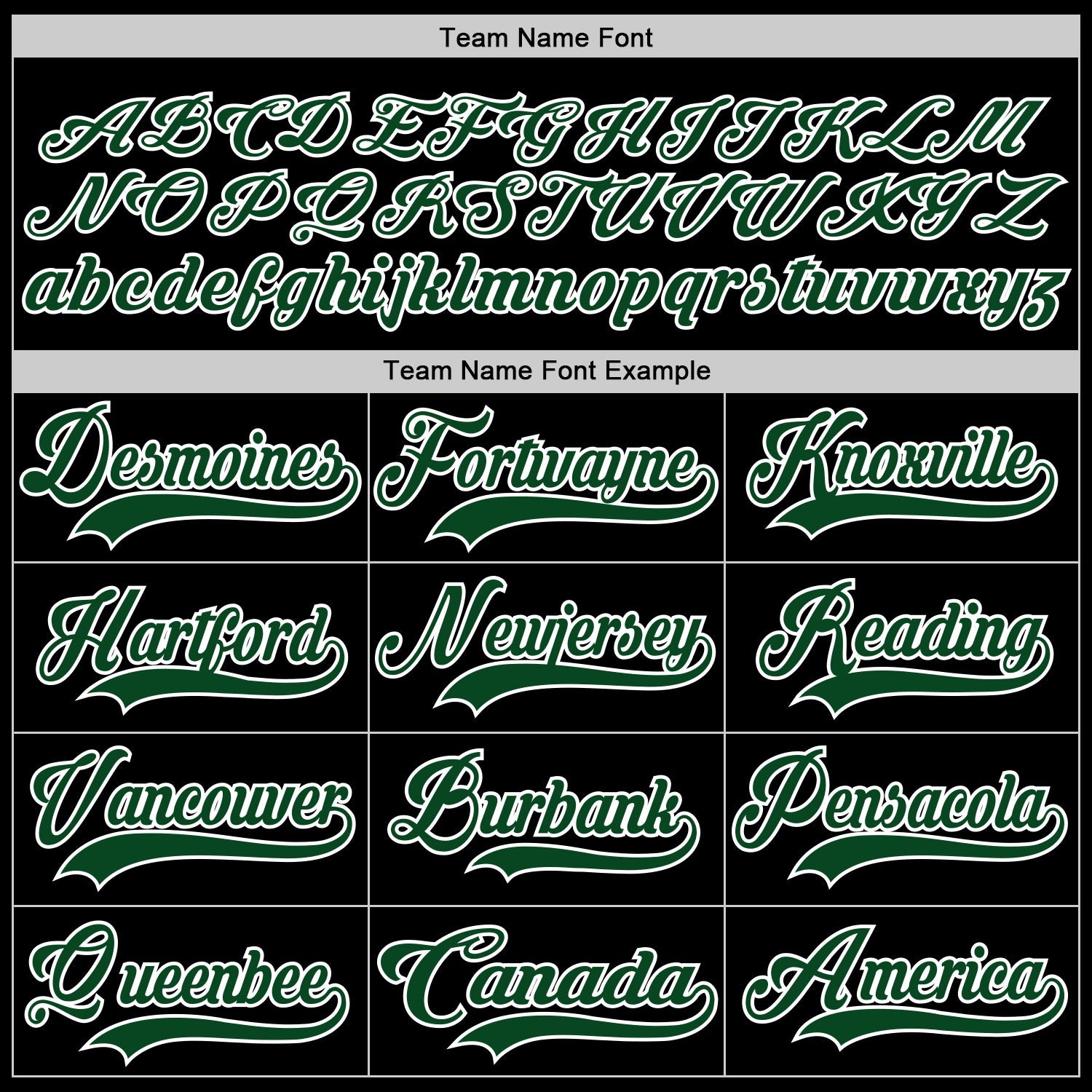 Custom Black Green-White Hockey Jersey - Sky-Custom