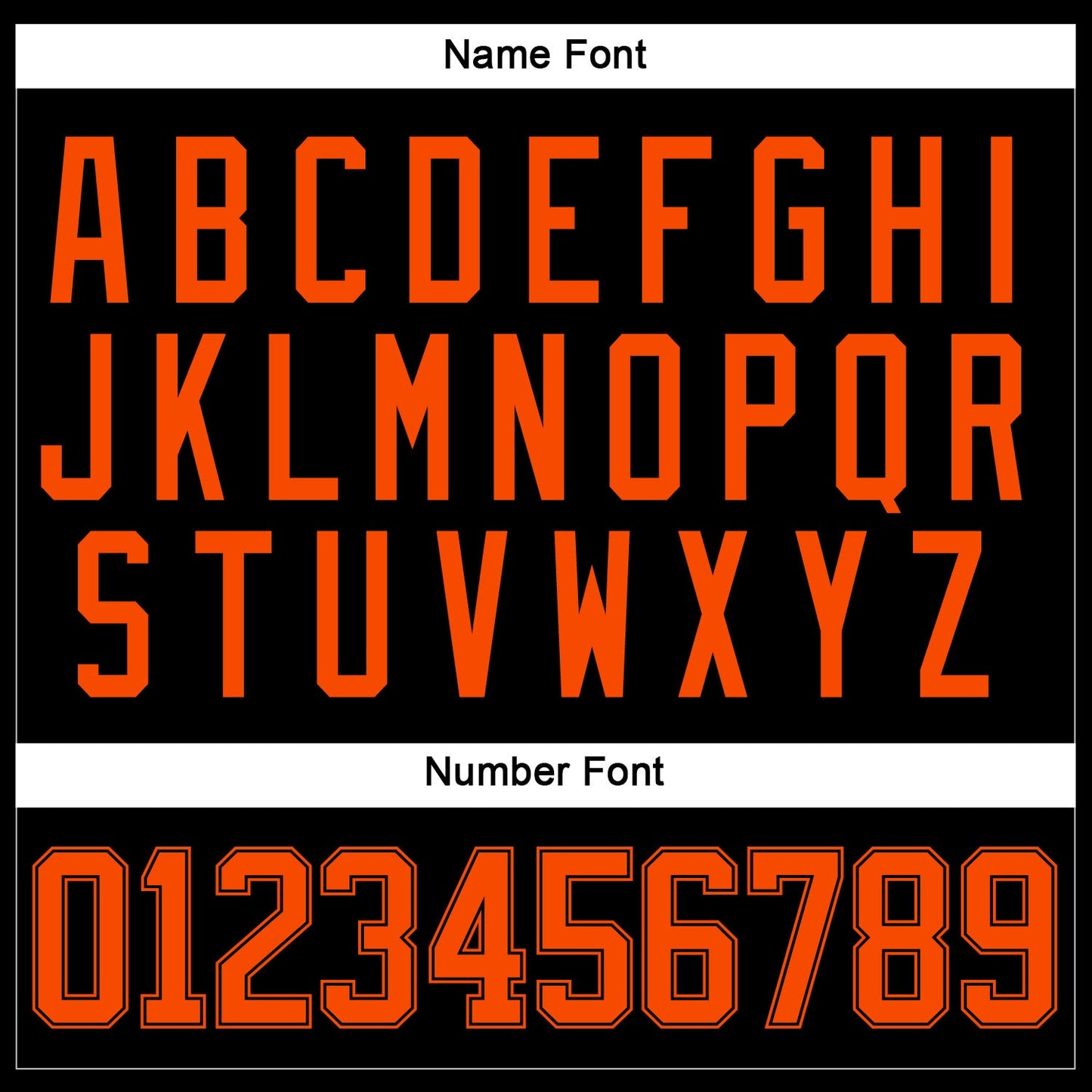 Custom Black Orange Hockey Jersey - Sky-Custom