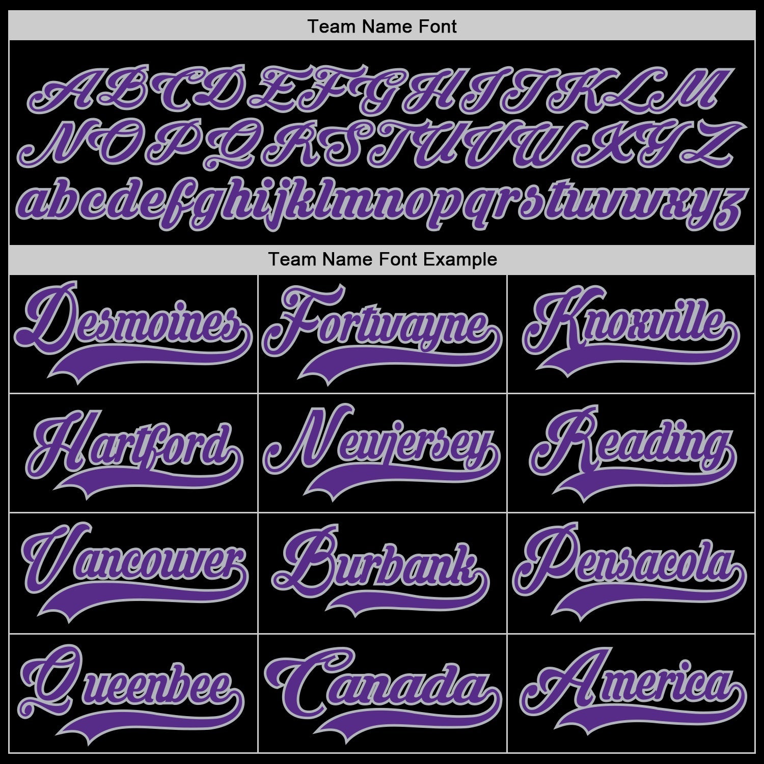 Custom Black Purple-Gray Hockey Jersey - Sky-Custom