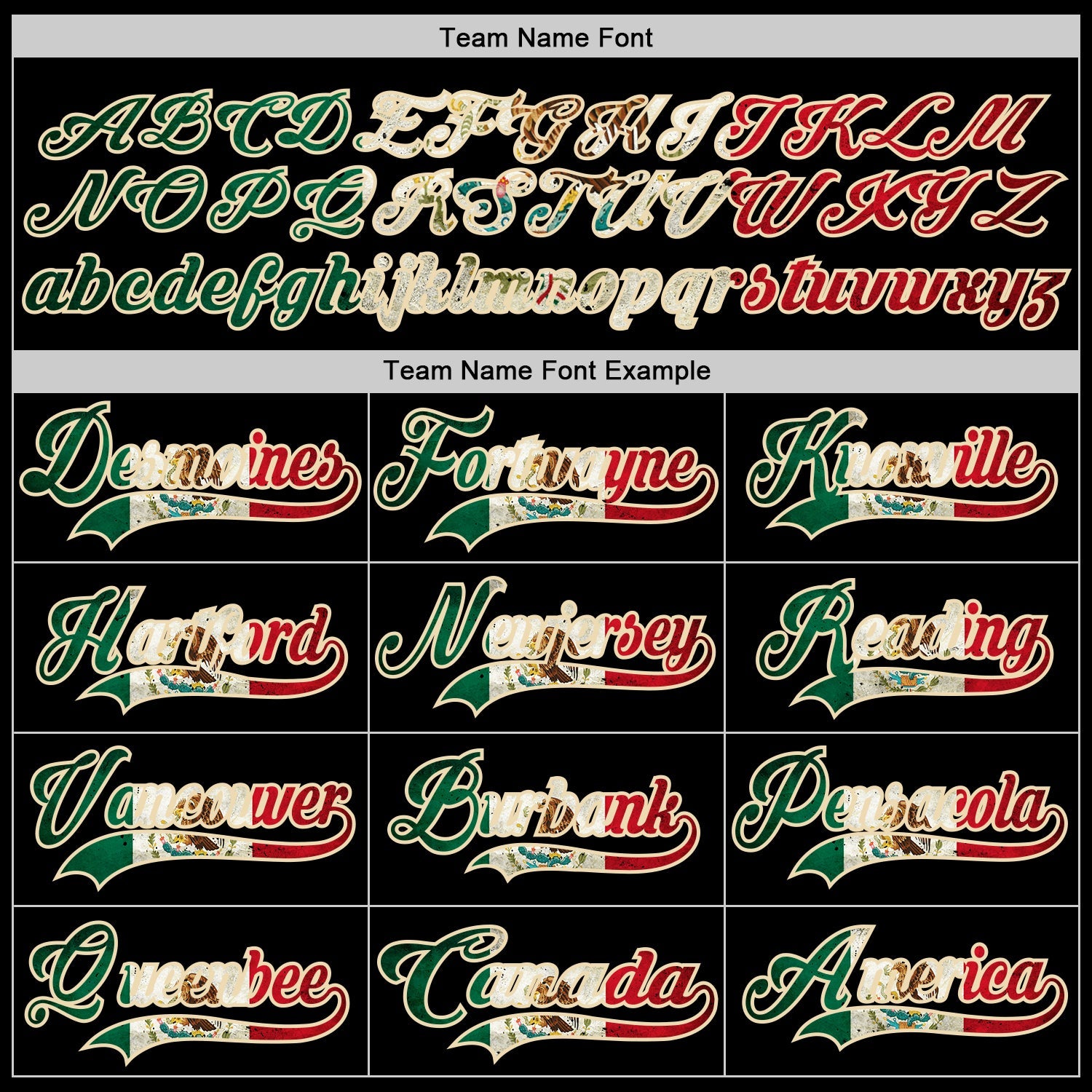 Custom Black Vintage Mexican Flag-Cream Hockey Jersey - Sky-Custom