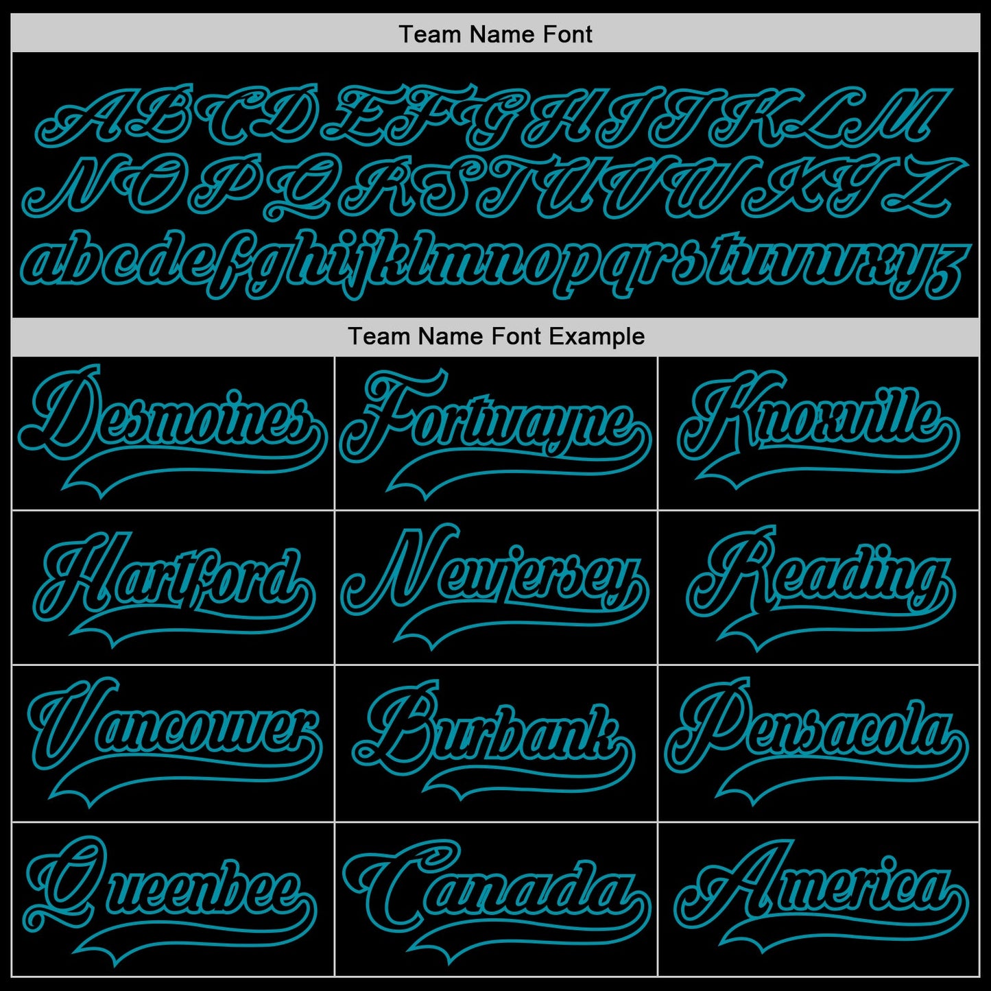 Custom Black Teal Hockey Jersey - Sky-Custom