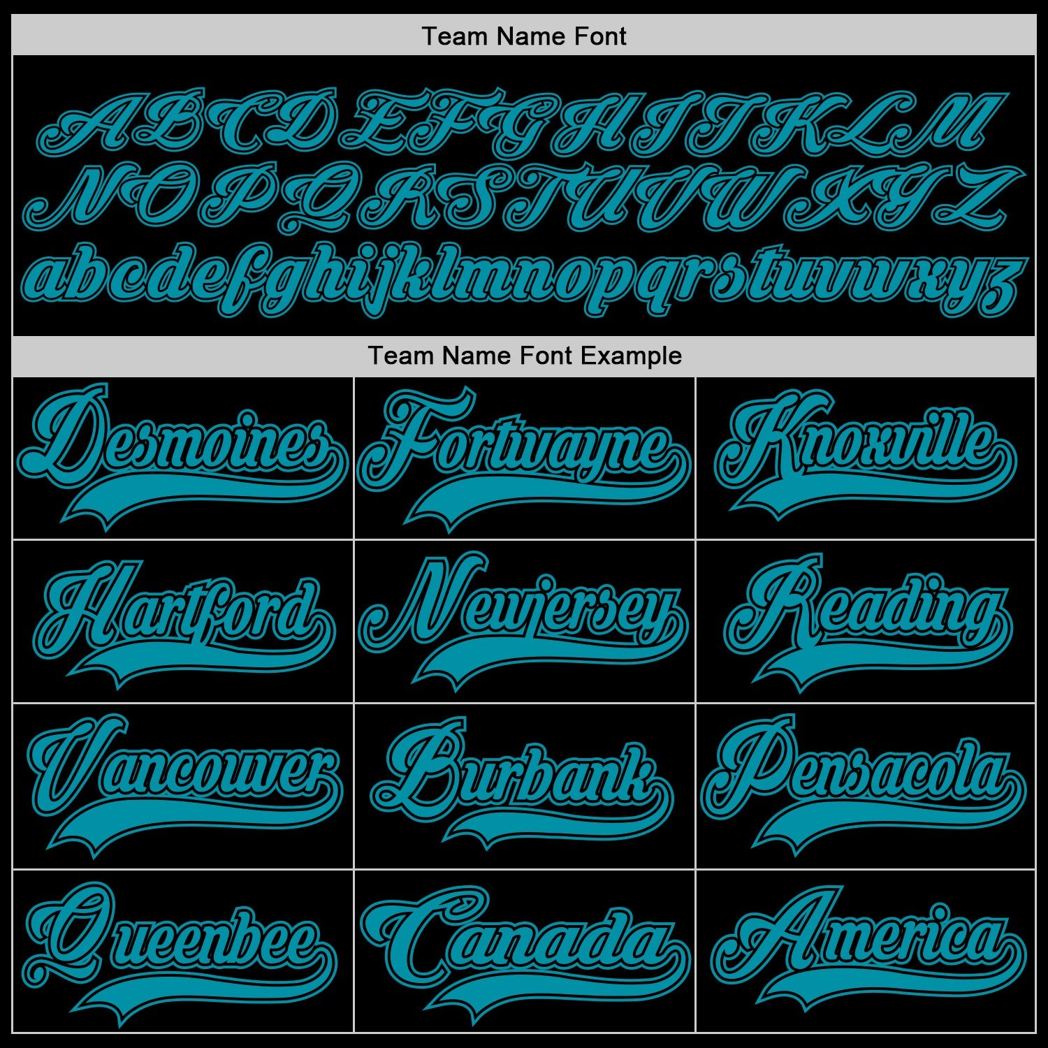 Custom Black Teal Hockey Jersey - Sky-Custom