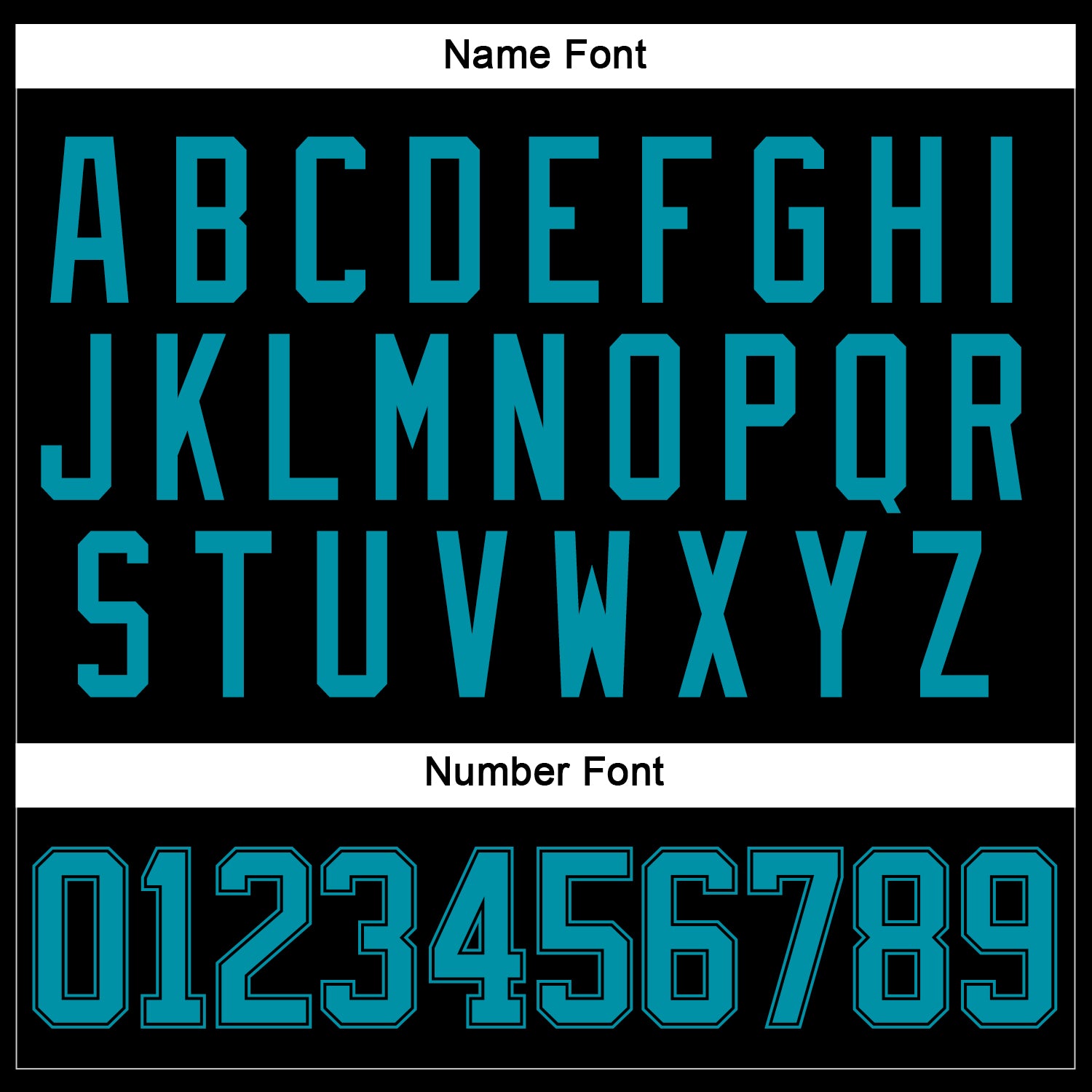 Custom Black Teal Hockey Jersey - Sky-Custom