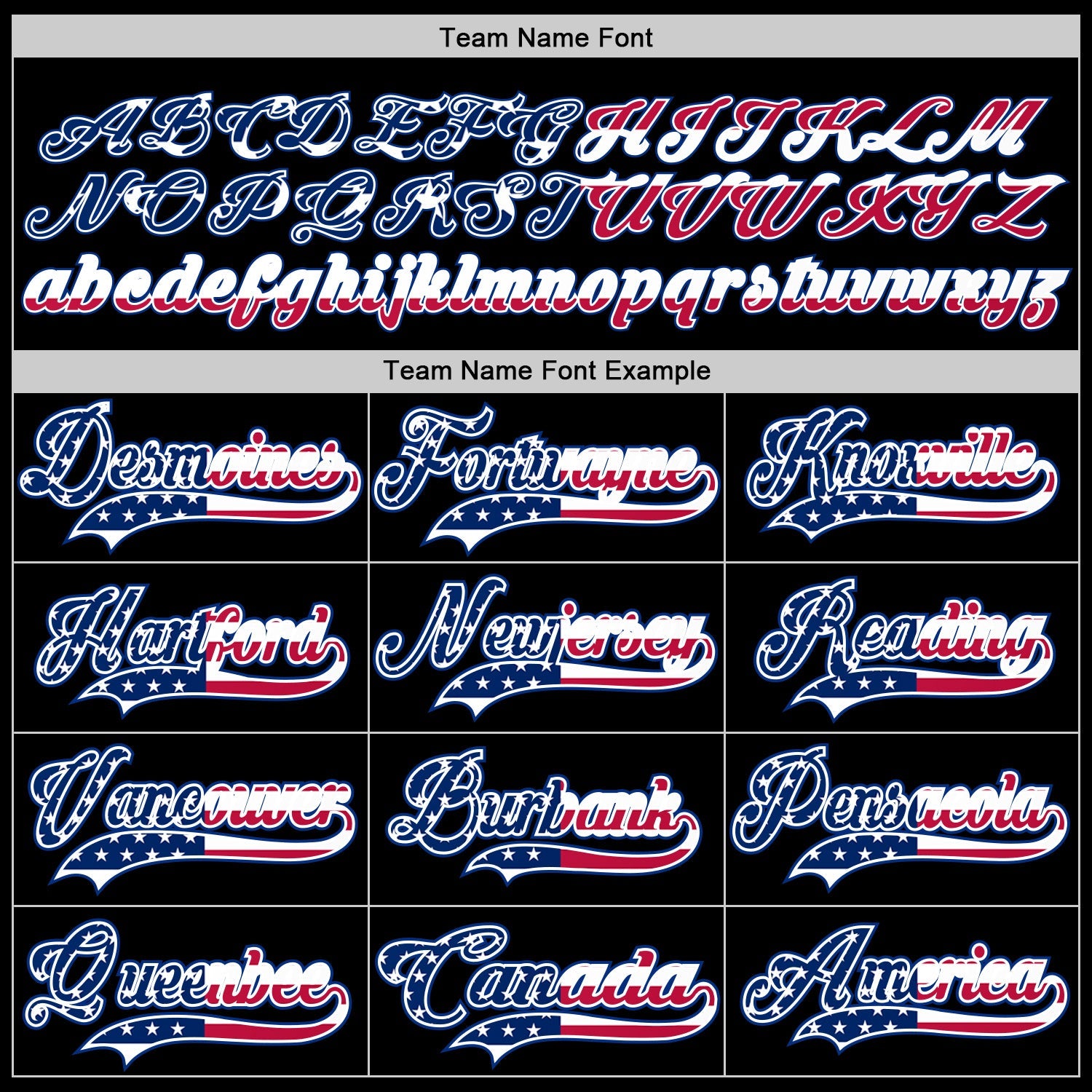 Custom Black USA Flag Royal-Red Hockey Jersey - Sky-Custom
