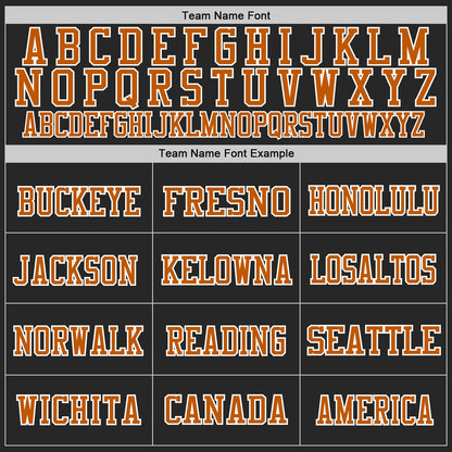 Custom Black Teal-Texas Orange Mesh Authentic Football Jersey - Sky-Custom