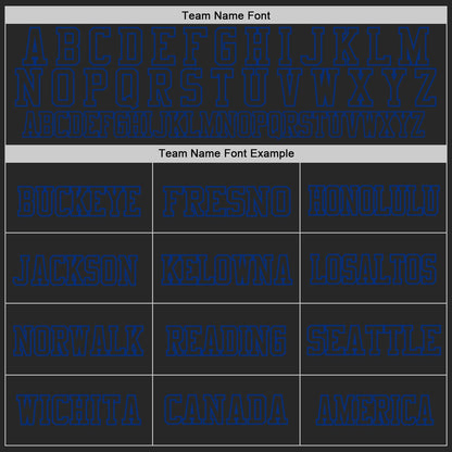 Custom Black Royal Mesh Authentic Football Jersey - Sky-Custom