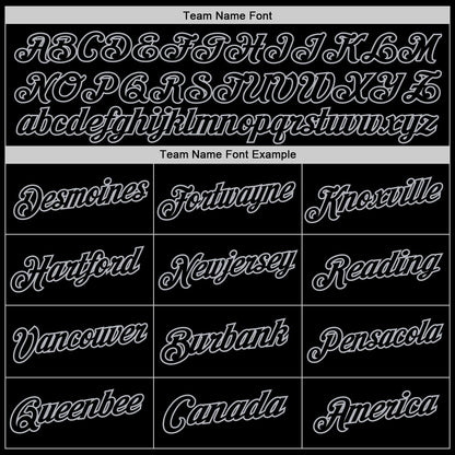 Custom Black Gray Authentic Throwback Basketball Jersey - Sky-Custom