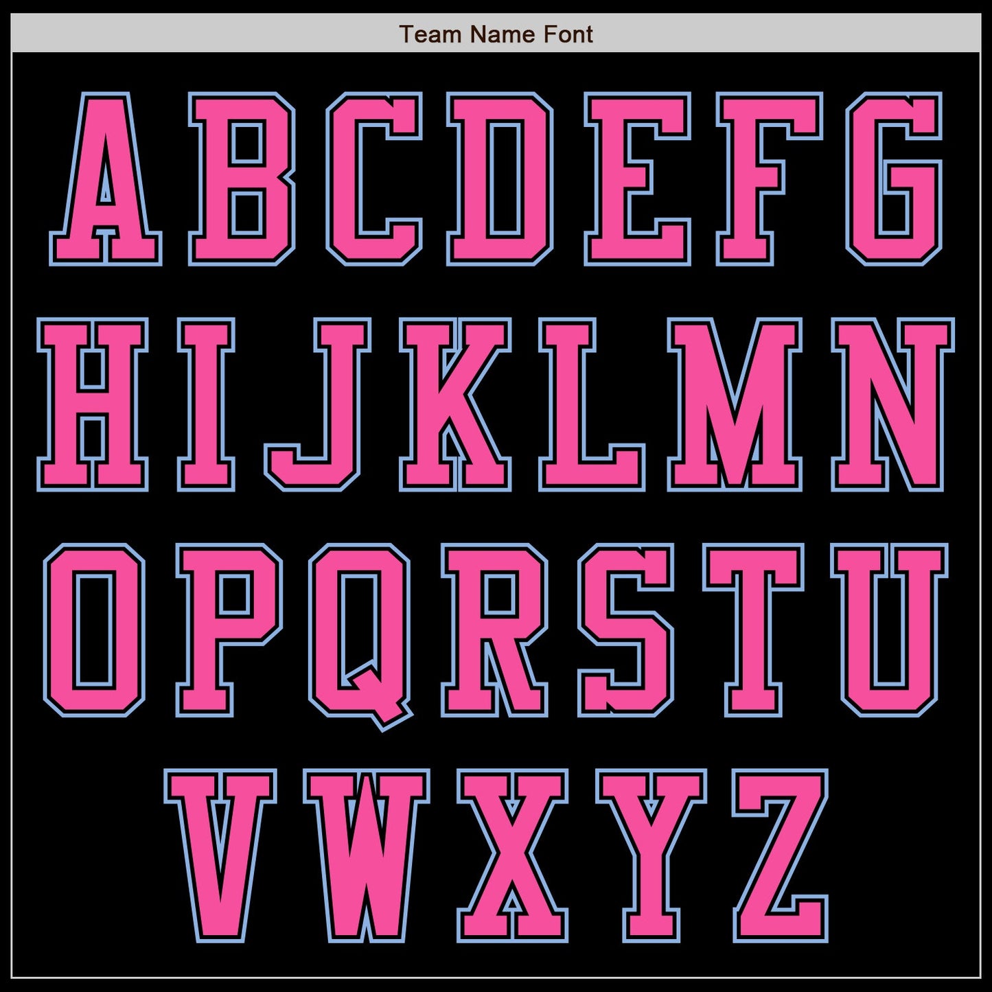 Custom Black Light Blue-Pink Authentic Baseball Jersey - Sky-Custom