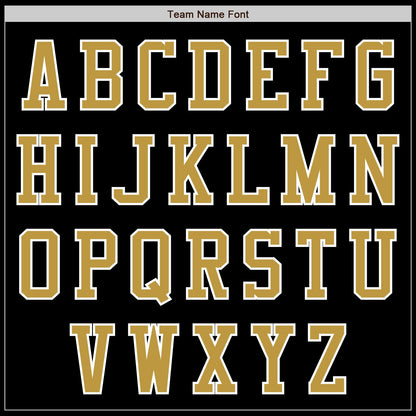 Custom Black Old Gold-White Authentic Baseball Jersey - Sky-Custom