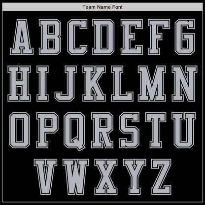 Custom Black Gray Authentic Baseball Jersey - Sky-Custom