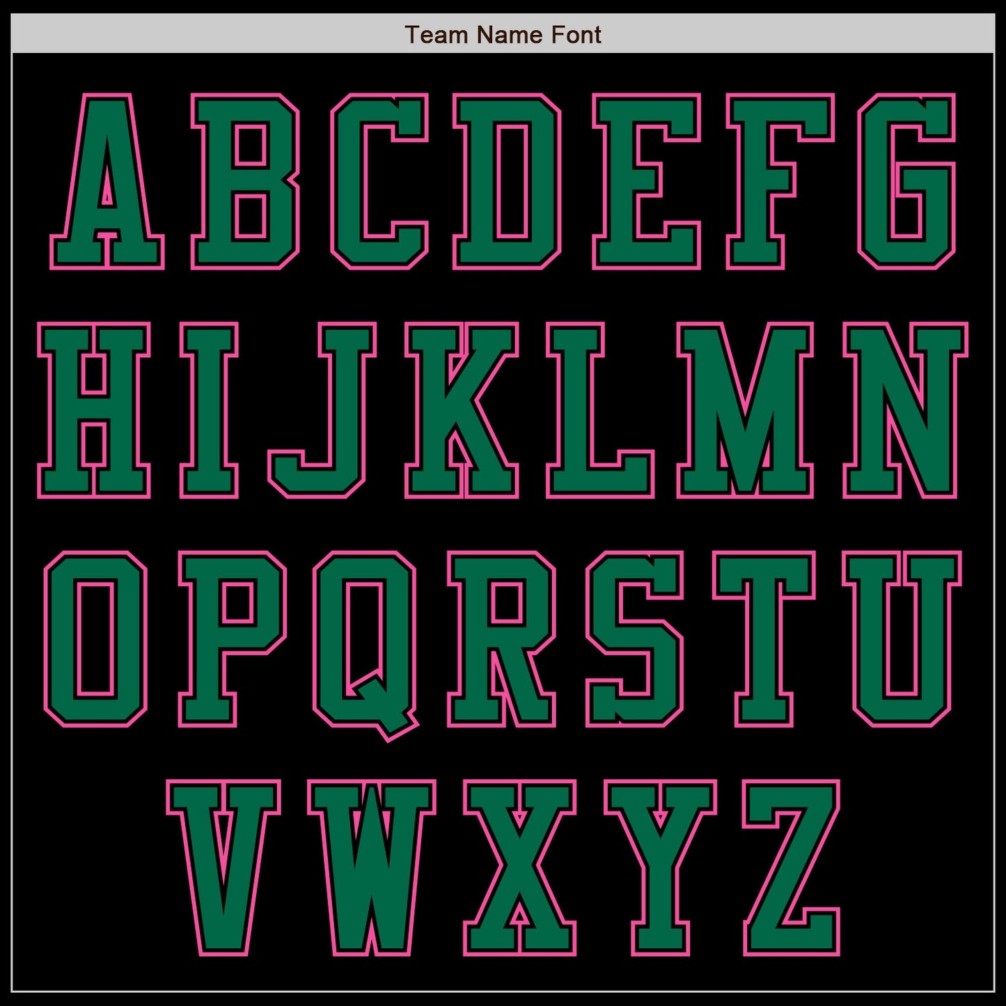 Custom Black Pink-Kelly Green Authentic Baseball Jersey - Sky-Custom