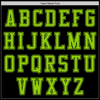 Custom Black Neon Green Authentic Baseball Jersey - Sky-Custom
