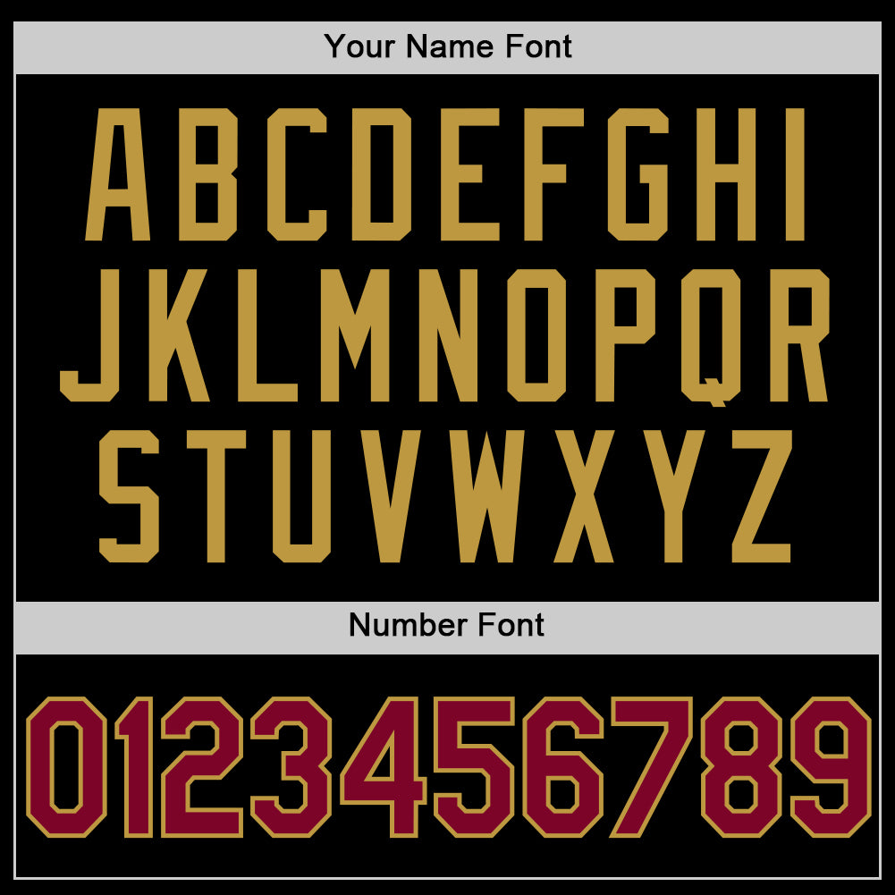 Custom Black Maroon-Old Gold Authentic Basketball Jersey - Sky-Custom