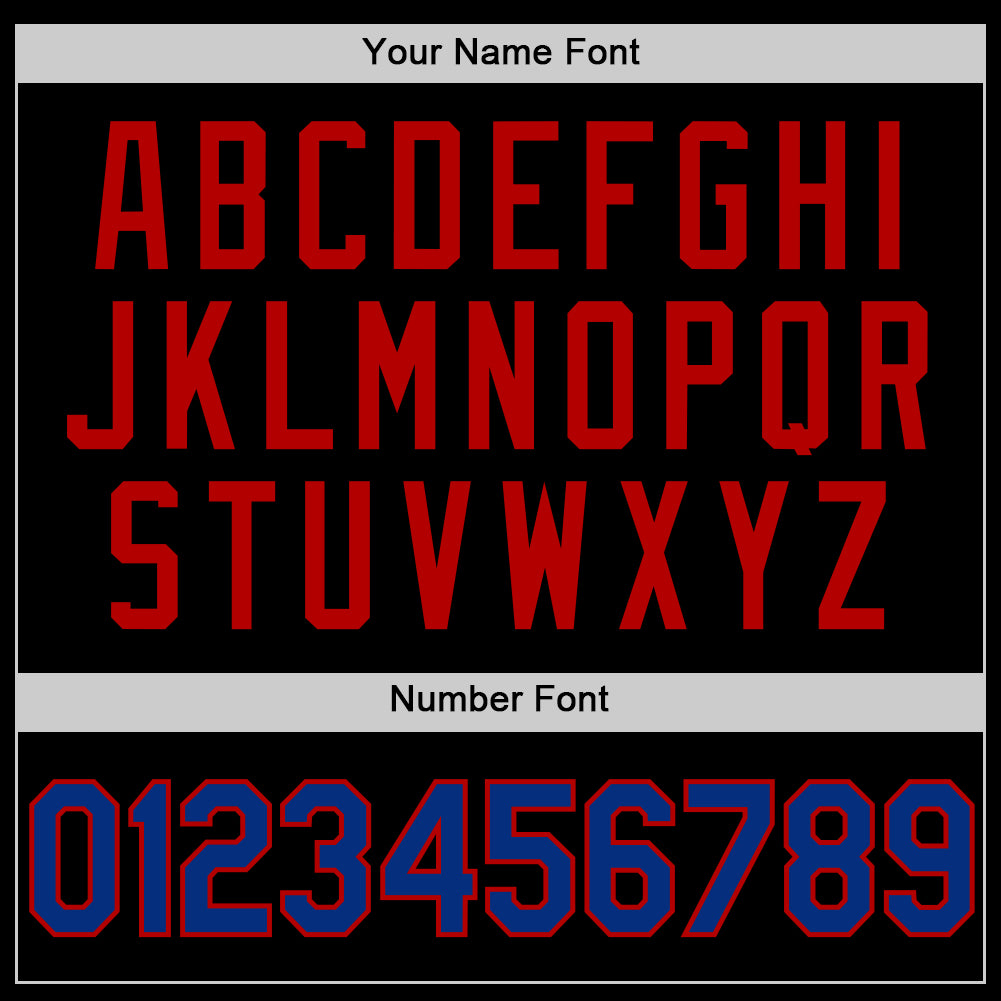 Custom Black Royal-Red Authentic Basketball Jersey - Sky-Custom