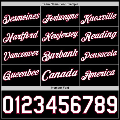 Custom Black White-Maroon Authentic Basketball Jersey - Sky-Custom