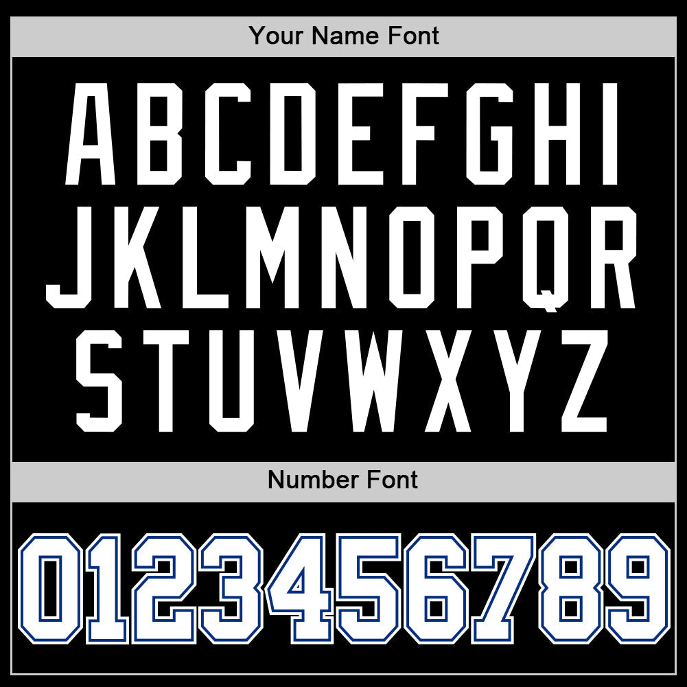 Custom Black White-Royal Authentic Basketball Jersey - Sky-Custom